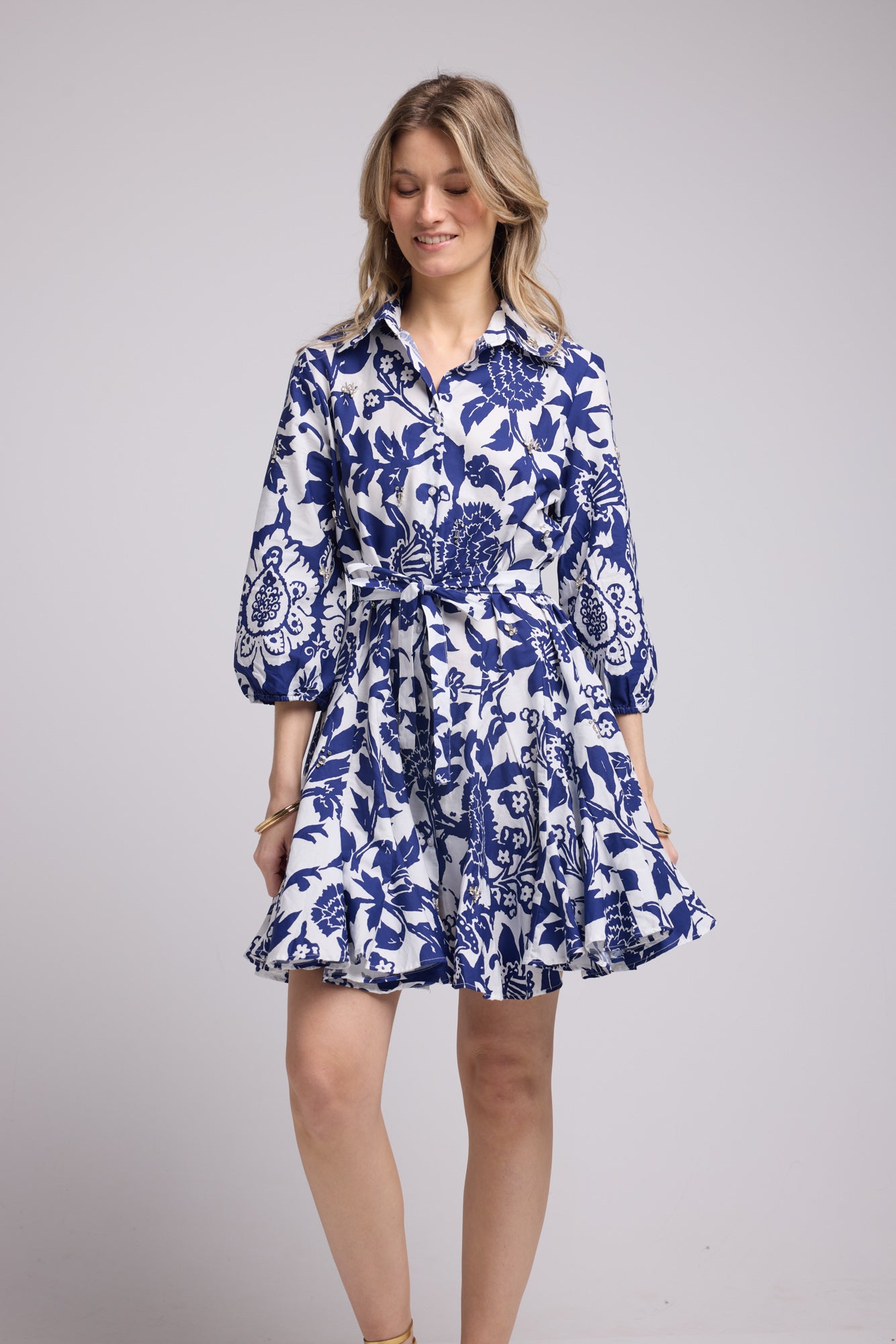 ROBE OLGA/NAVY P309
