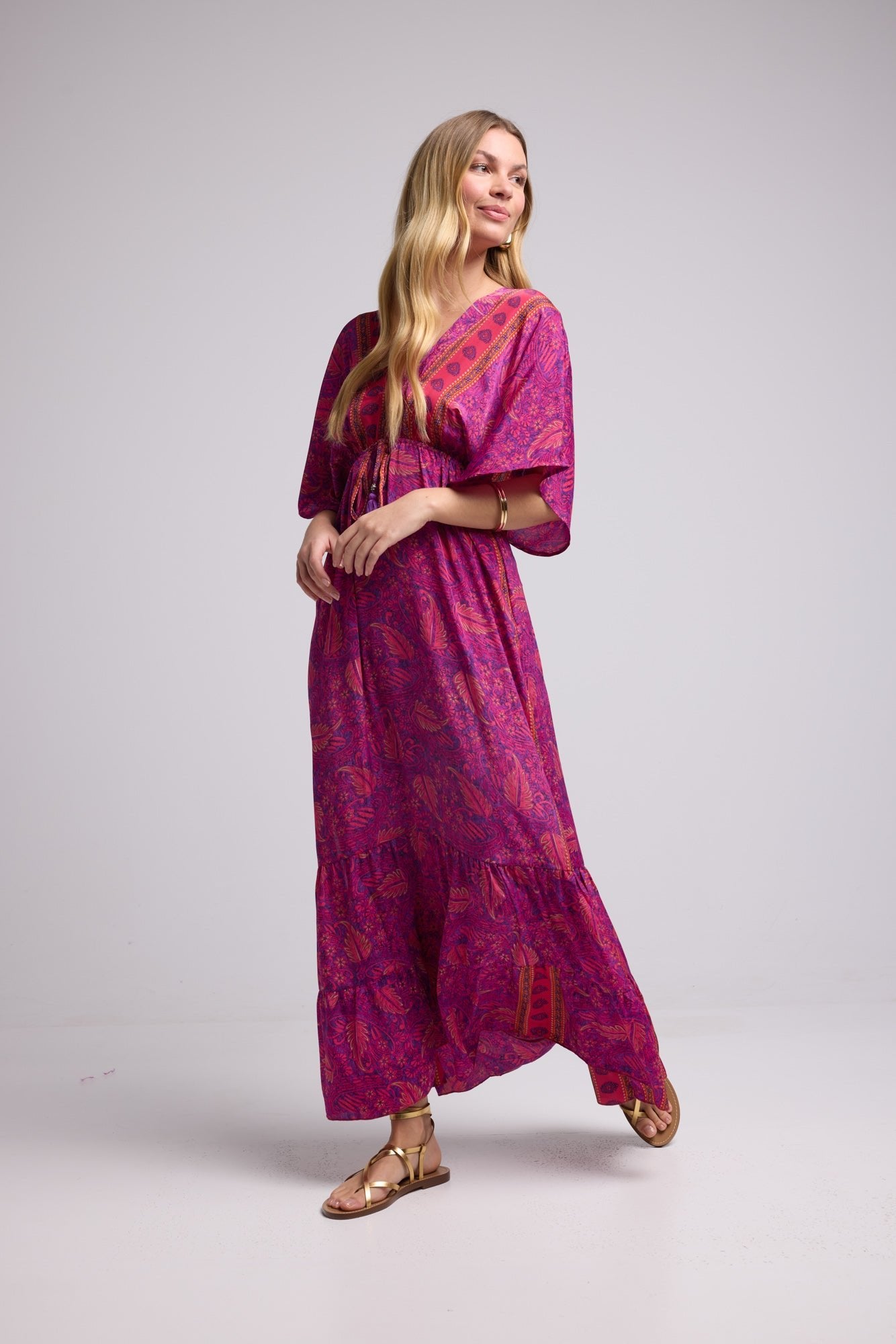 ROBE PALMAS VIOLET P3010