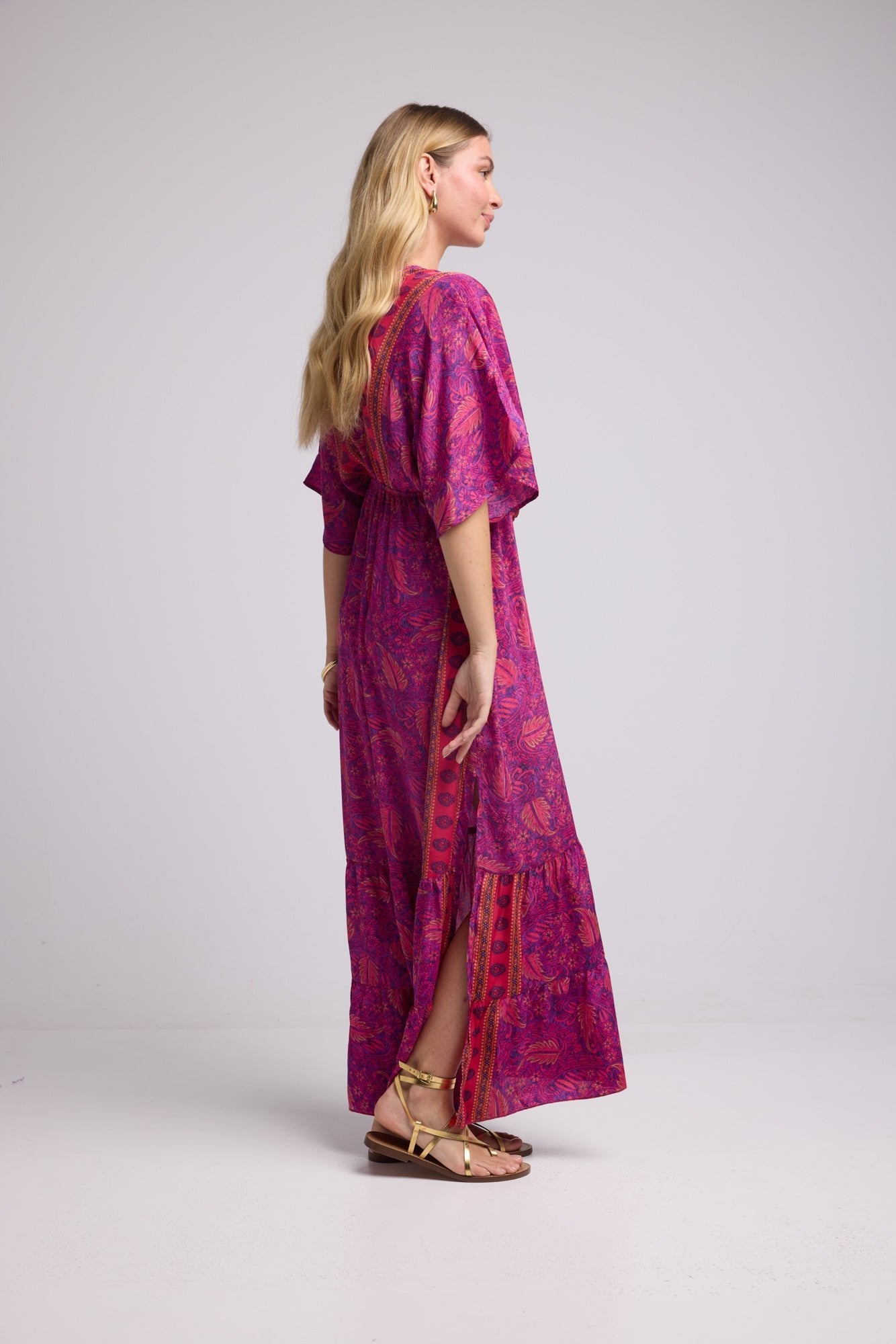 ROBE PALMAS VIOLET P3010
