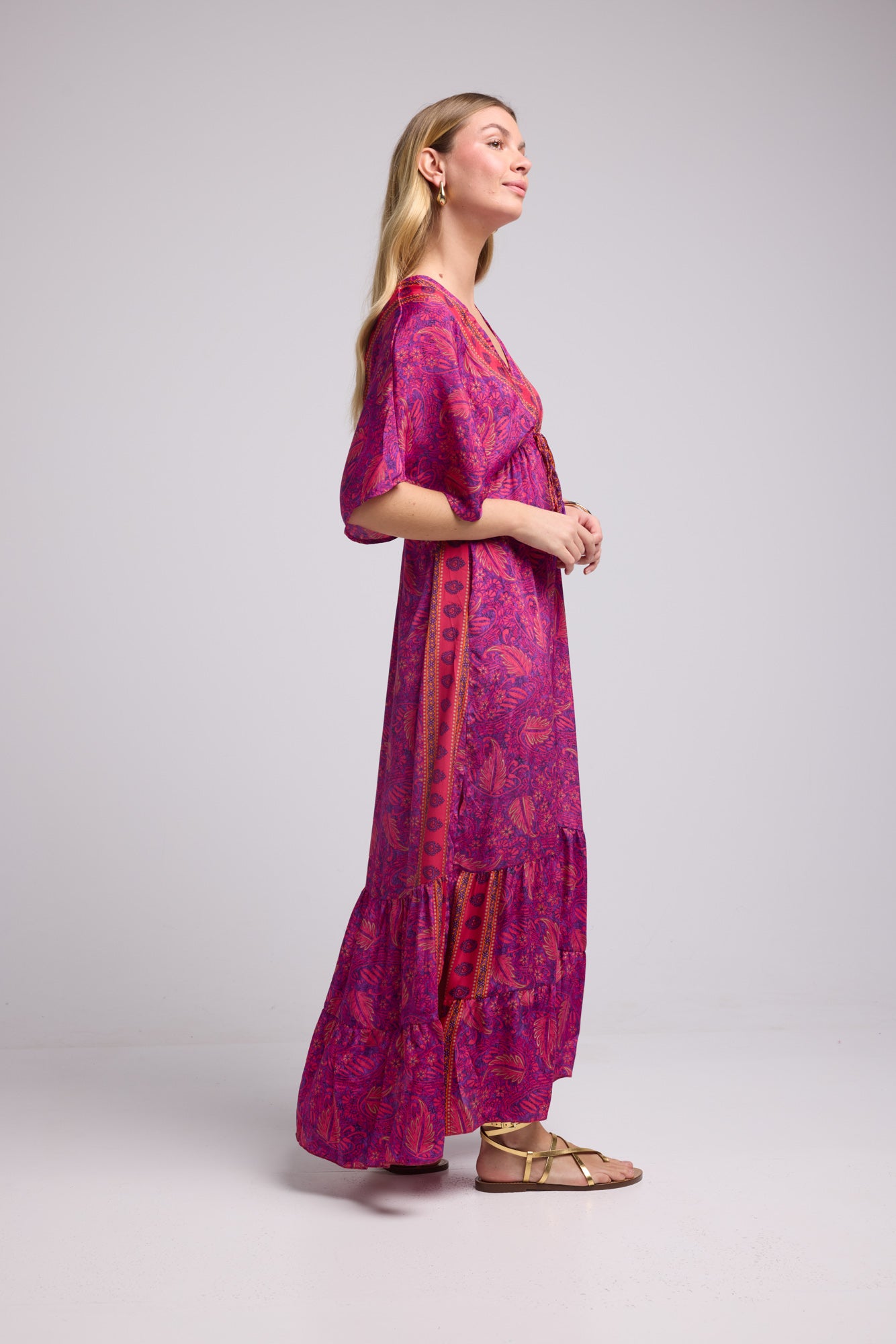 ROBE PALMAS VIOLET P3010