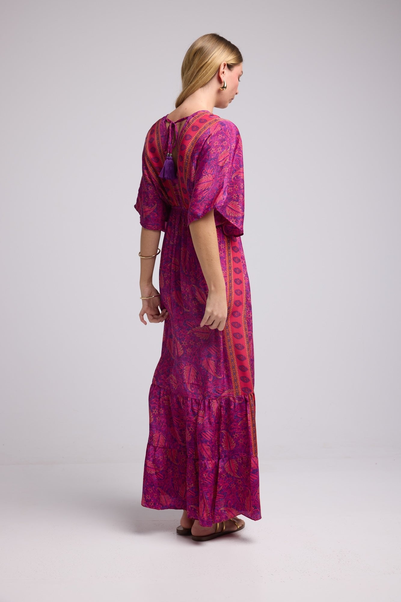 ROBE PALMAS VIOLET P3010