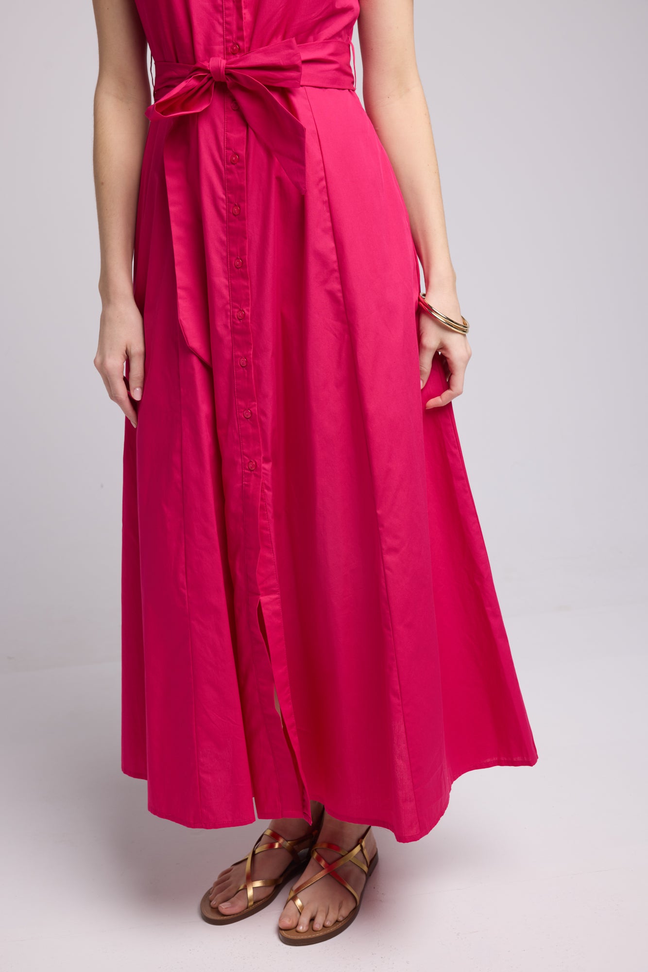 ROBE PATY BRIGHT FUSHIA