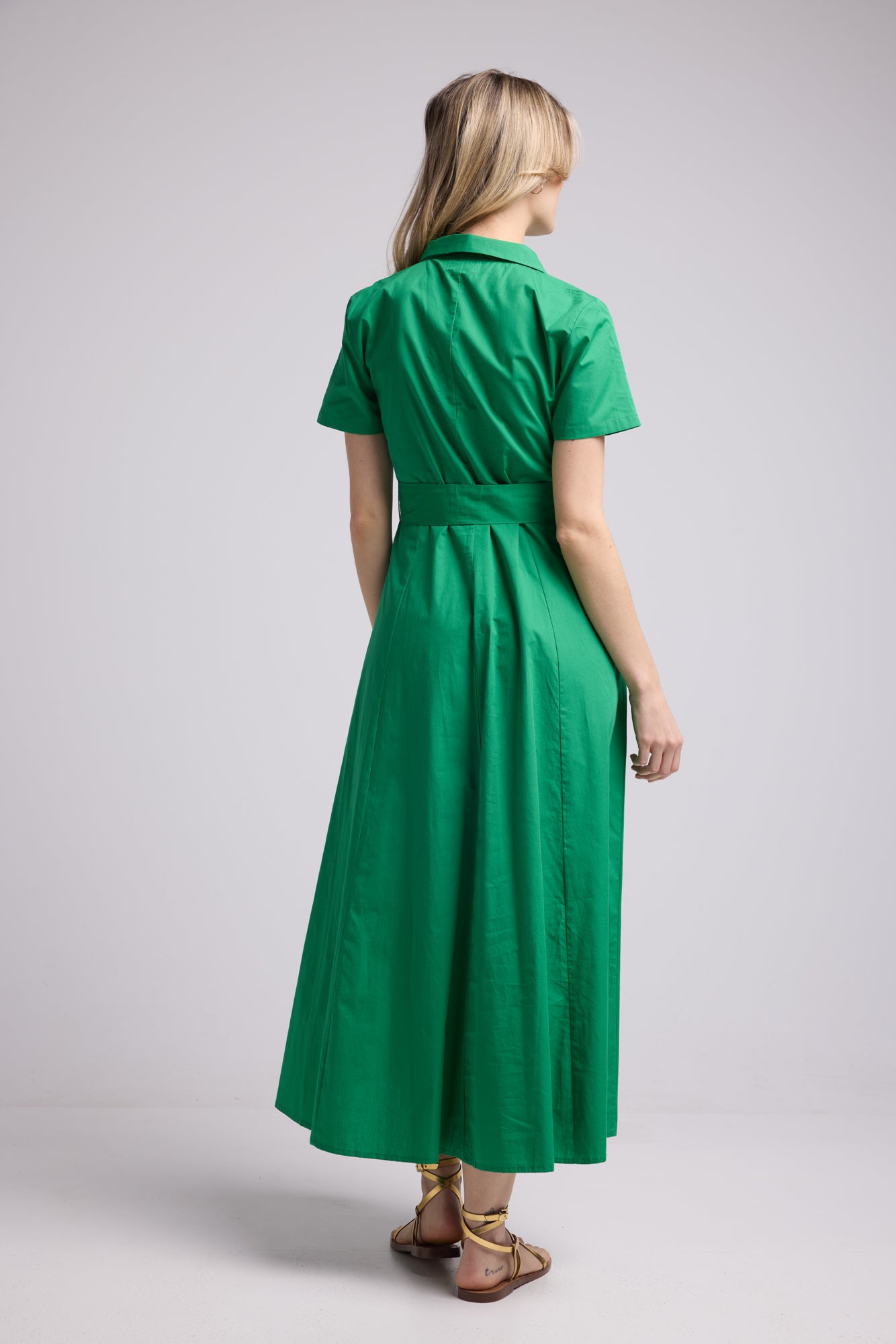 ROBE PATY BRIGHT GREEN