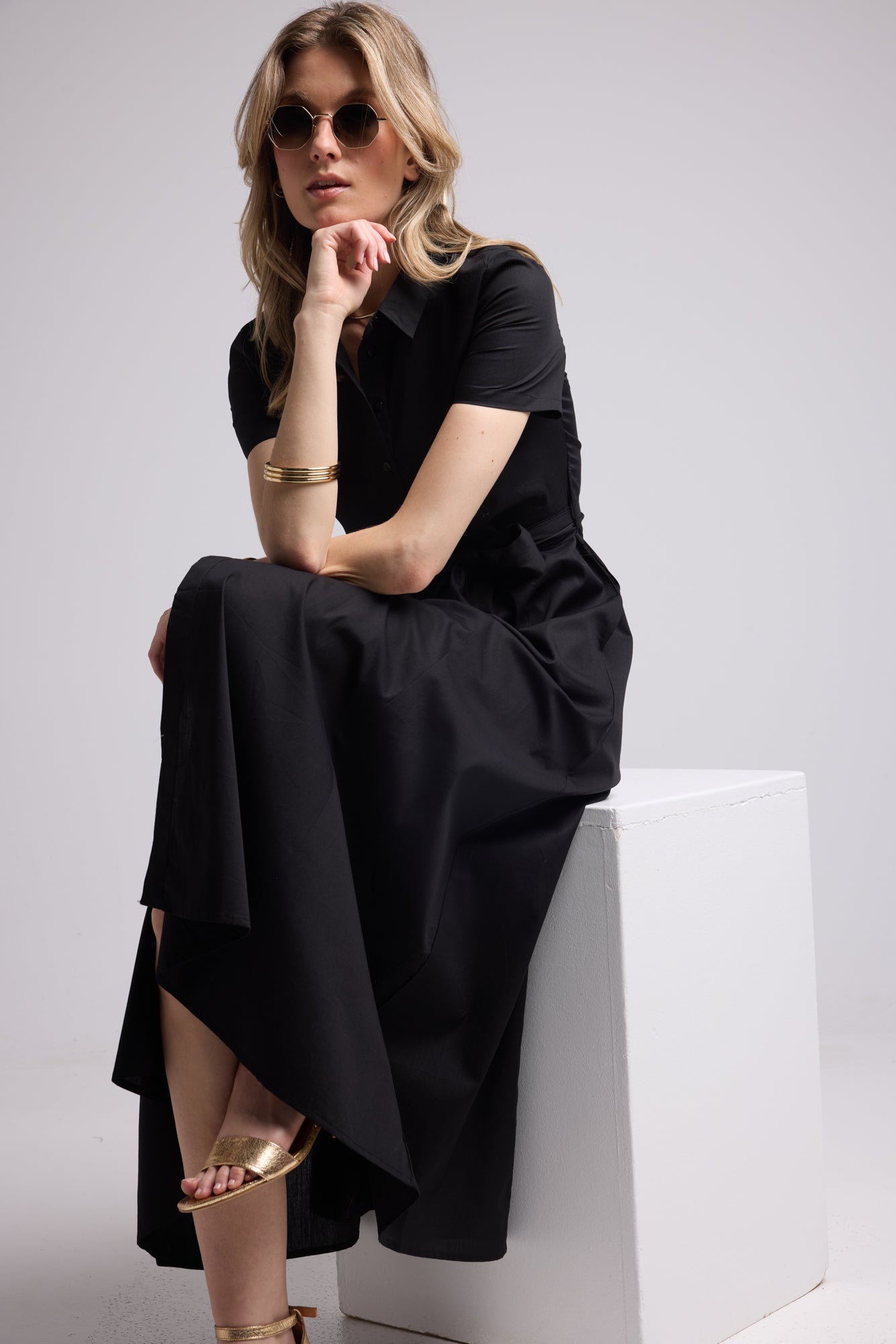 PATY DRESS/BLACK
