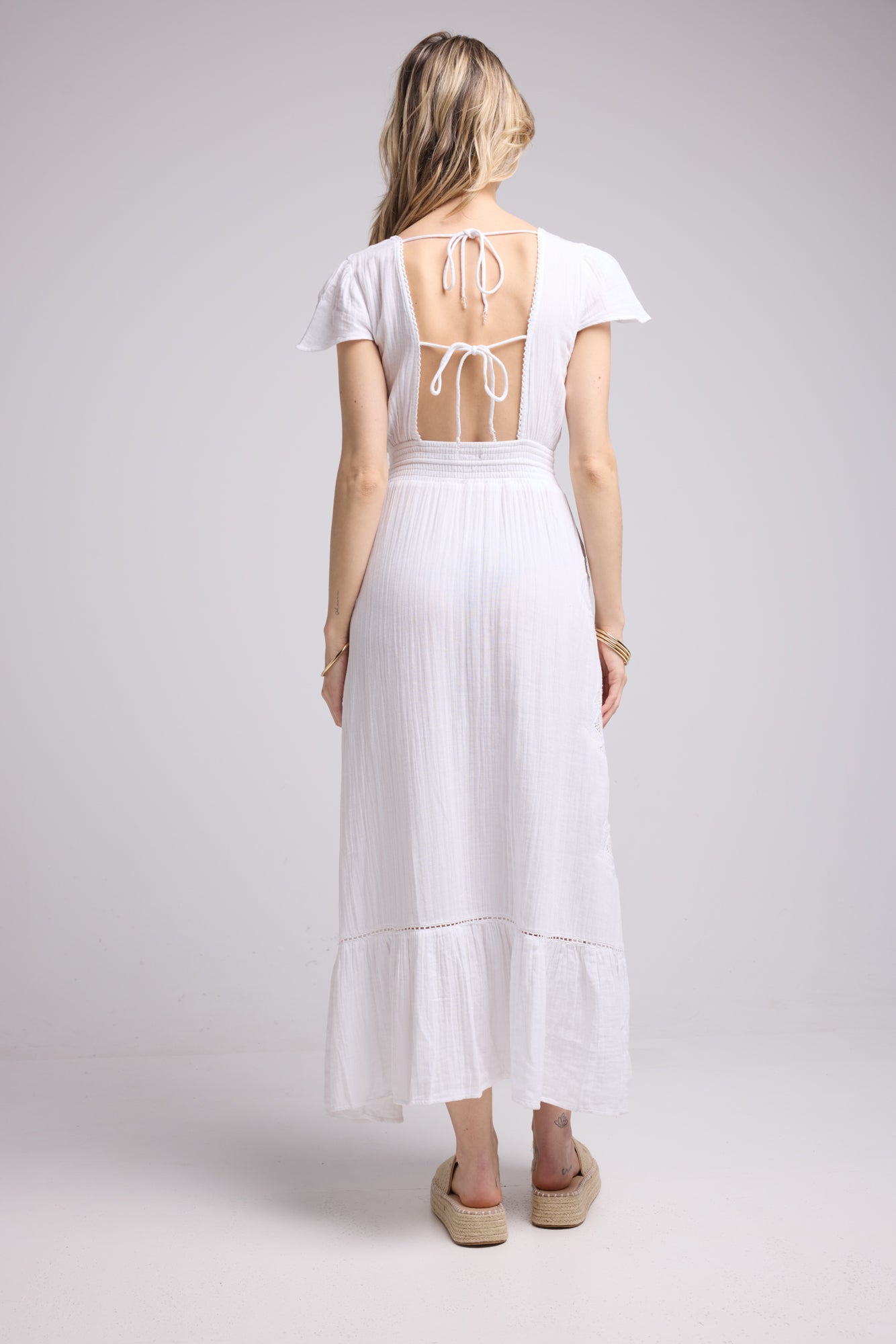 ROBE PENELOPPE/BLANC