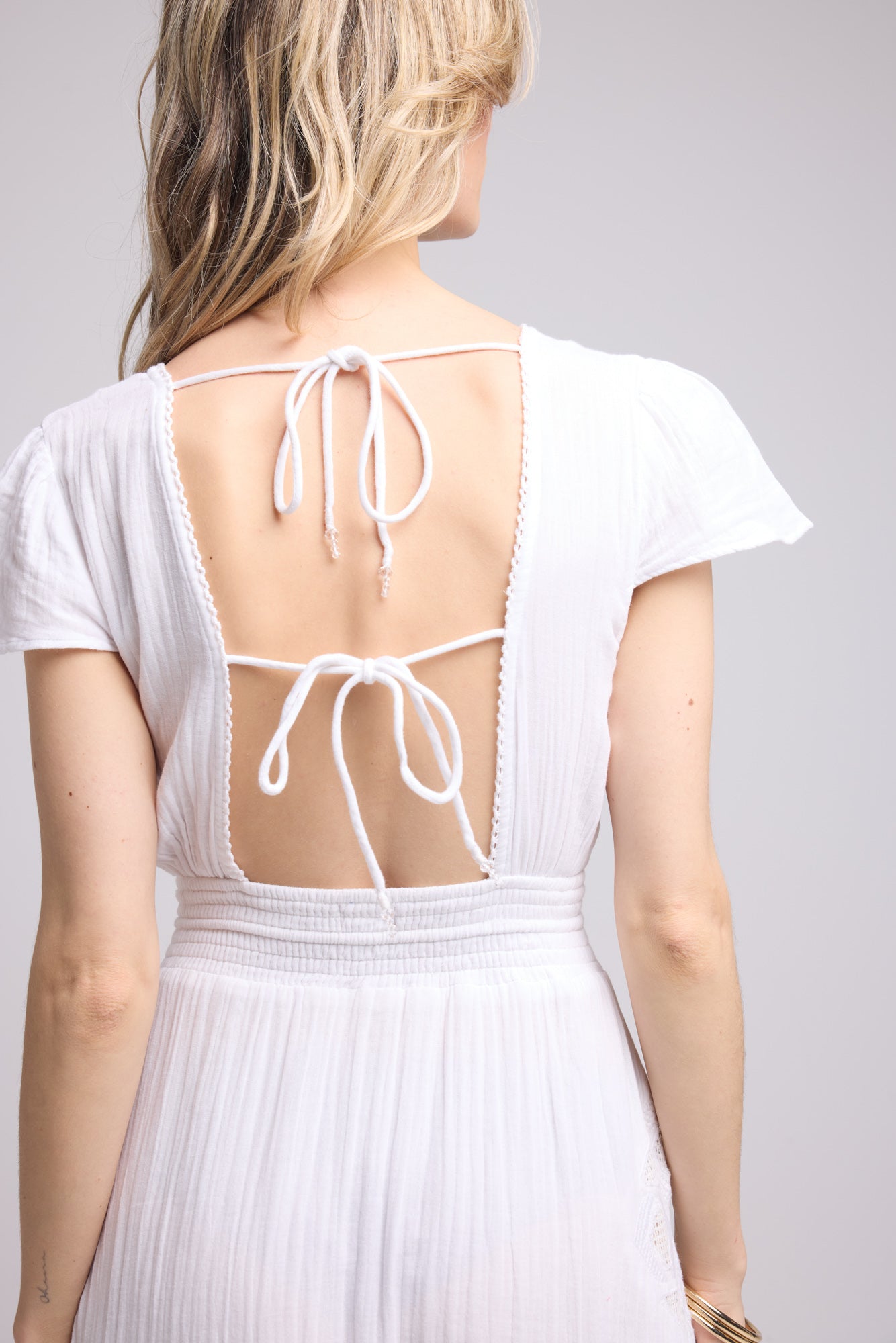 ROBE PENELOPPE/BLANC