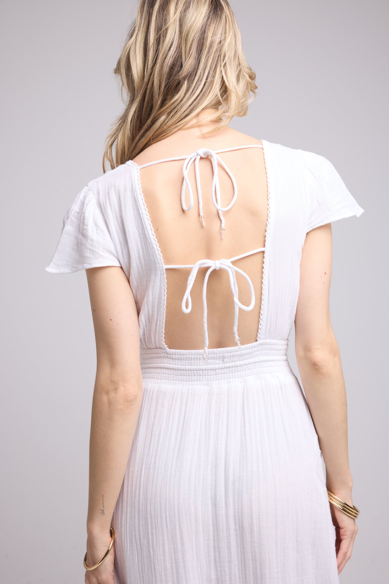 ROBE PENELOPPE/BLANC