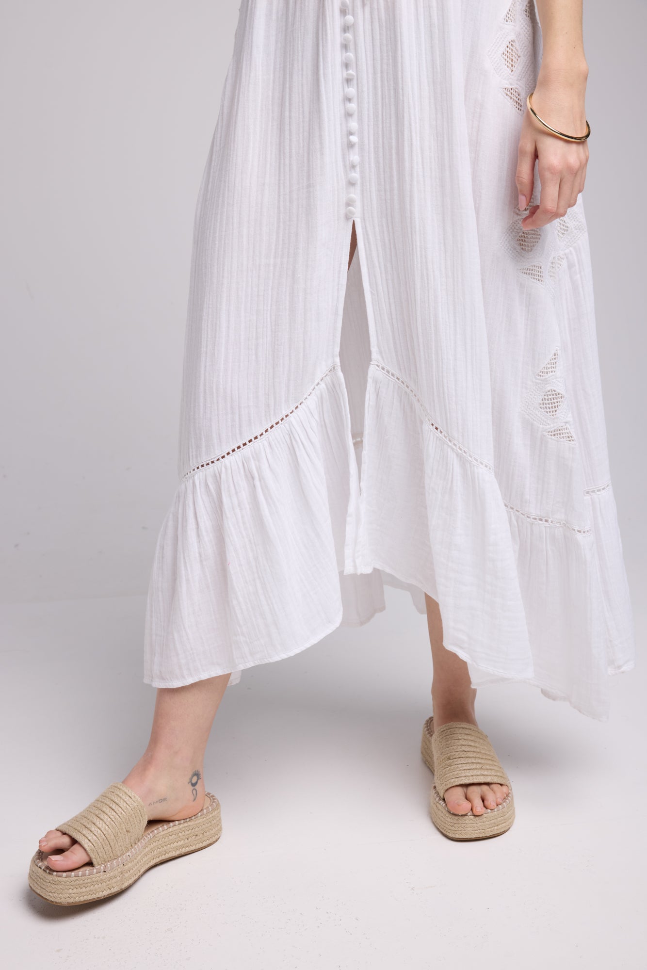 ROBE PENELOPPE/BLANC