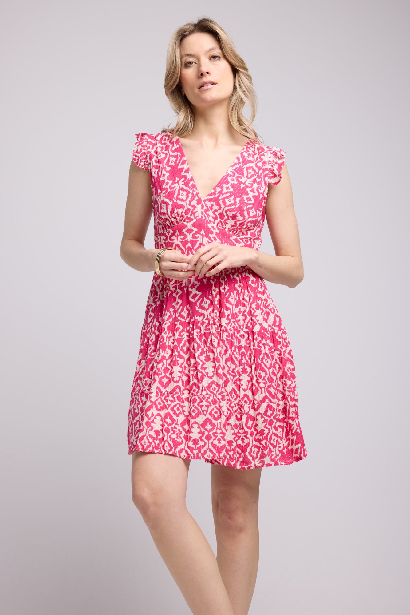 ROBE PENNY SHORT FUSHIA P822