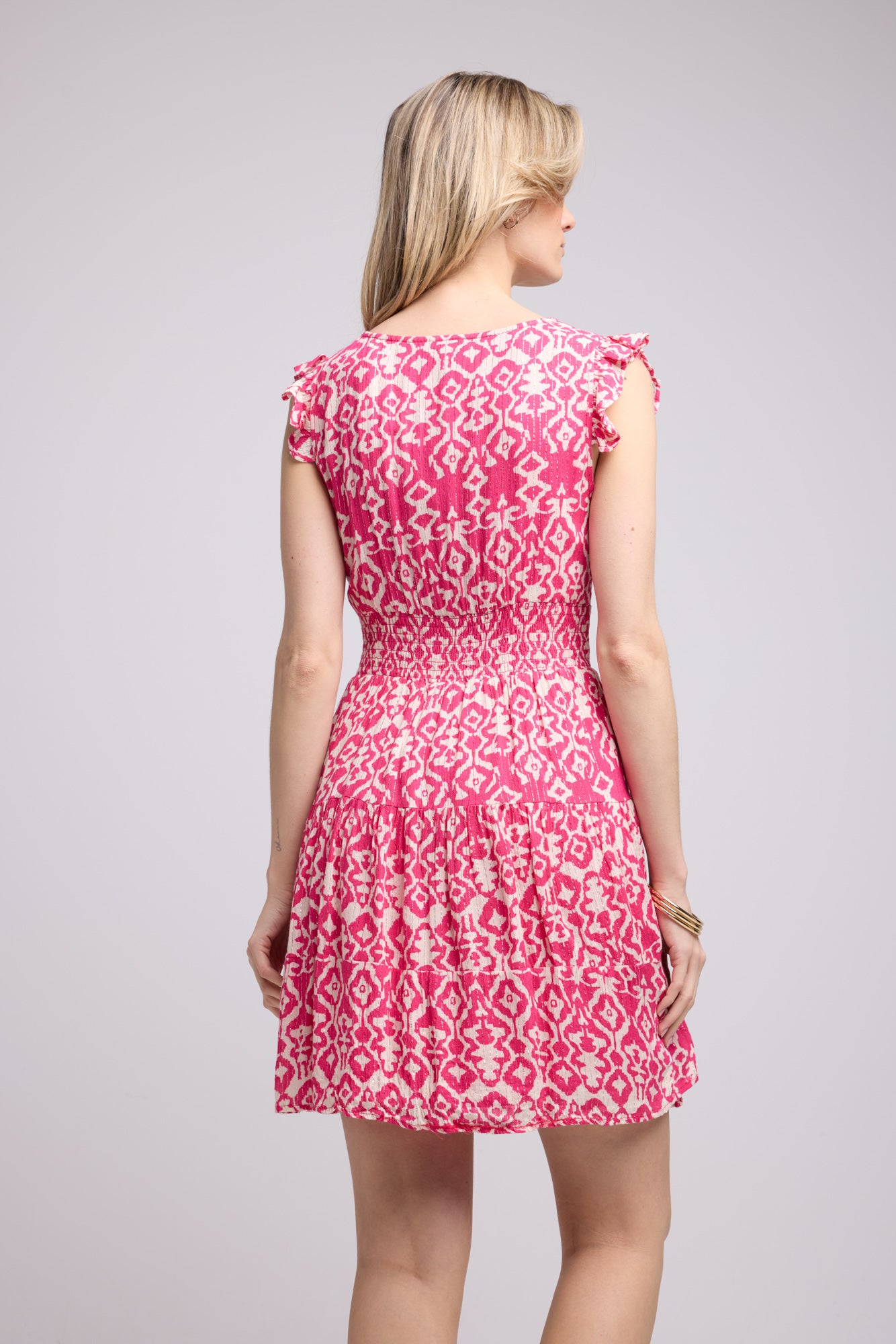 ROBE PENNY SHORT FUSHIA P822