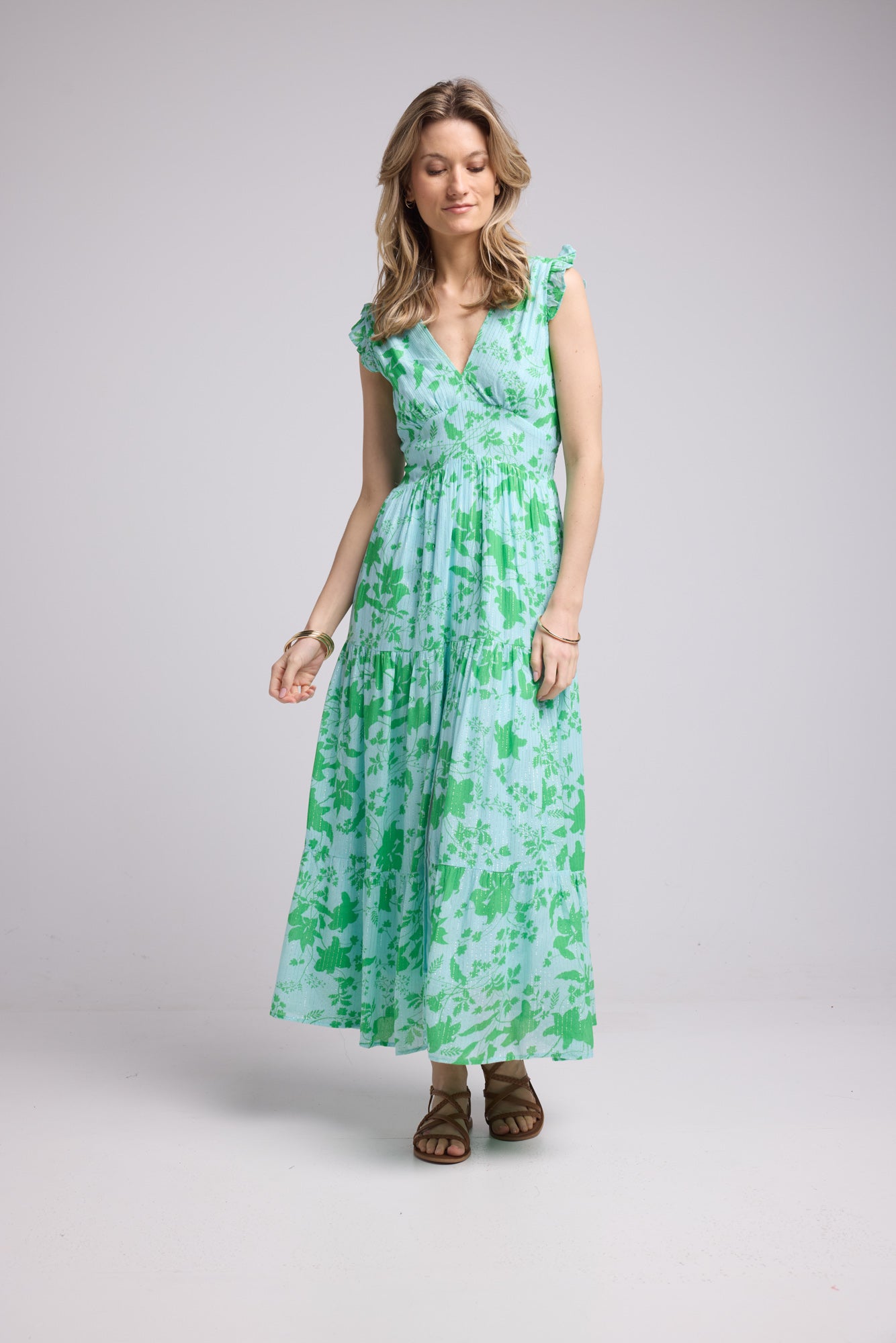 ROBE PENNY LONG/GREEN SEA P821