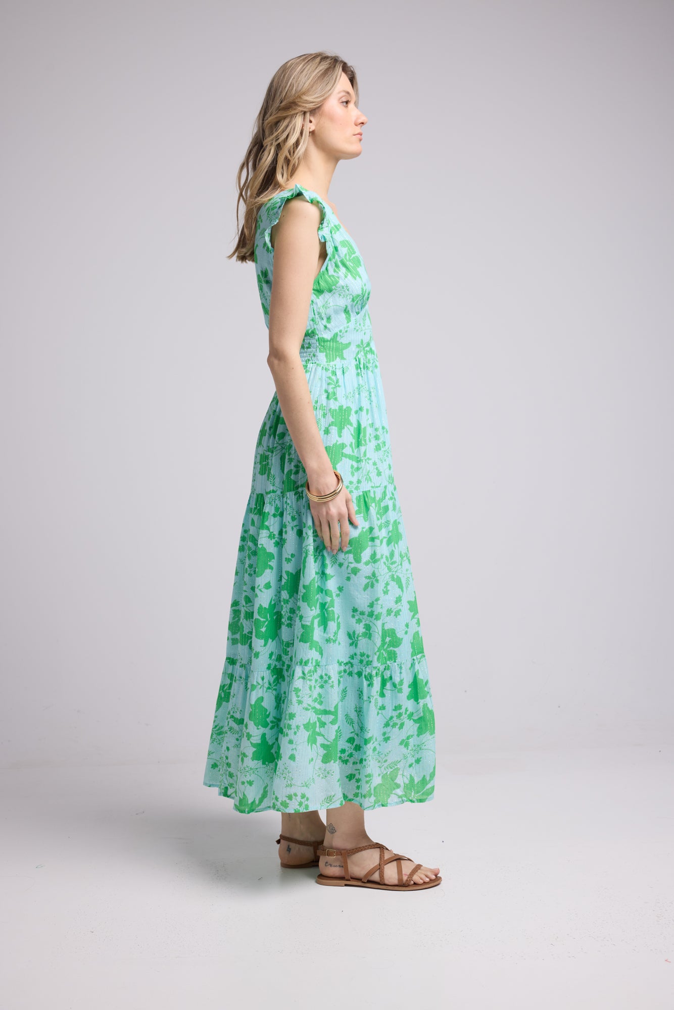 ROBE PENNY LONG/GREEN SEA P821