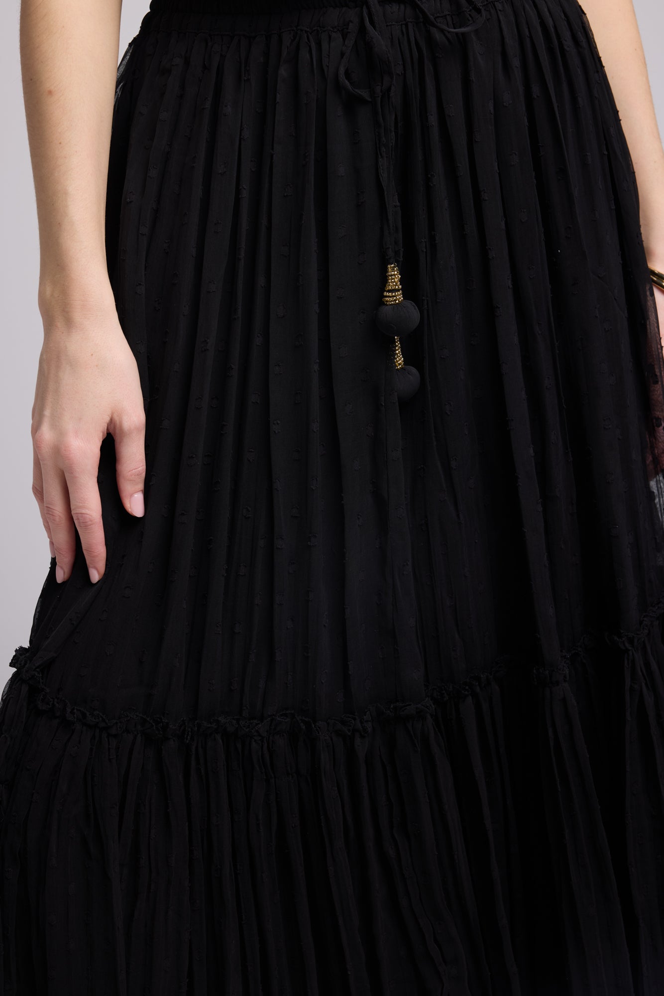 JUPE PISTACHE BLACK