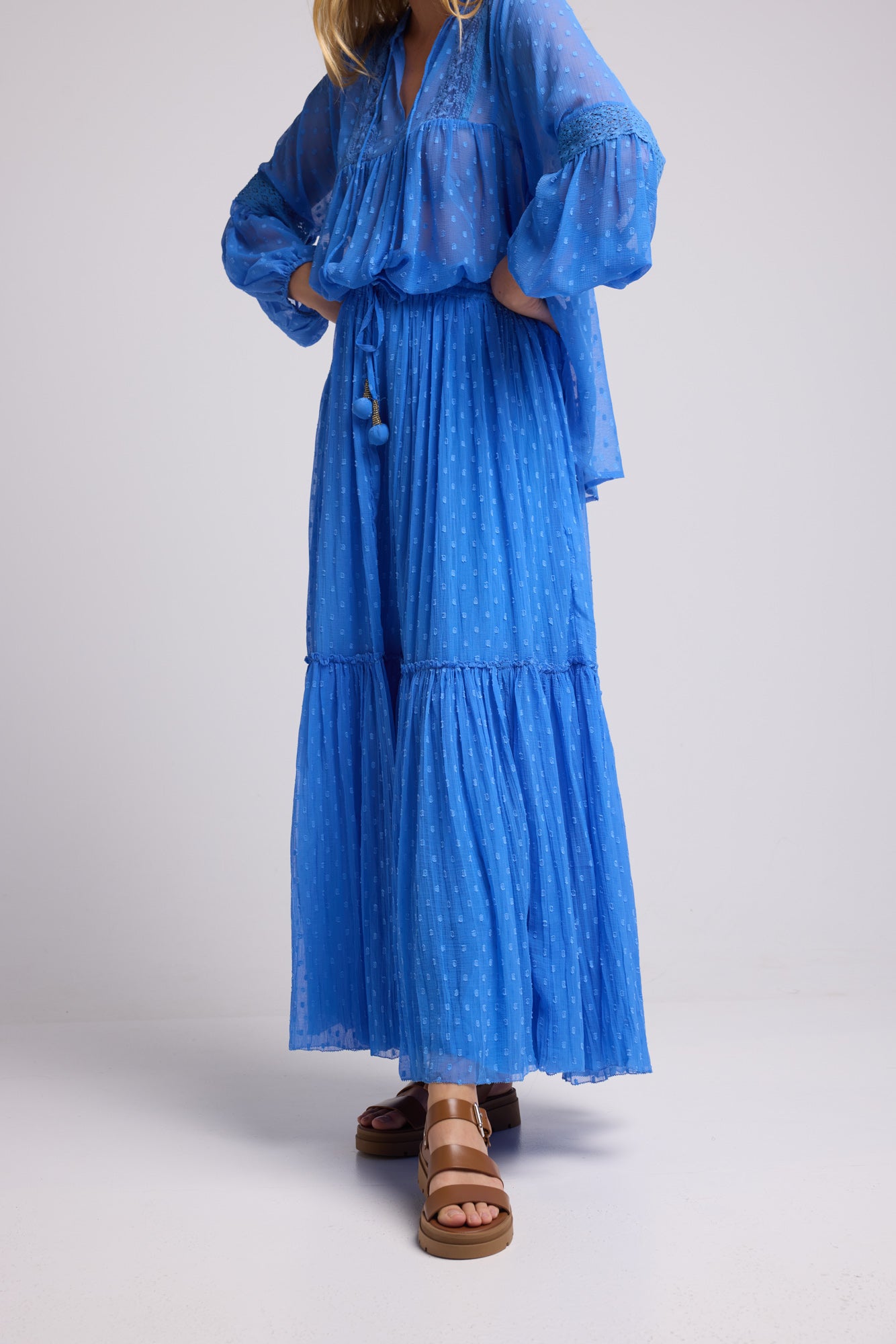 JUPE PISTACHE BLUE