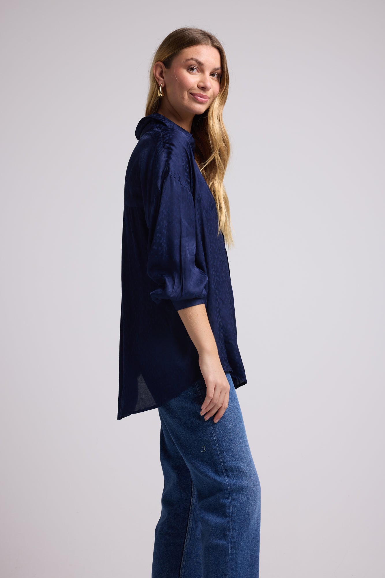 BLOUSE SAM NAVY