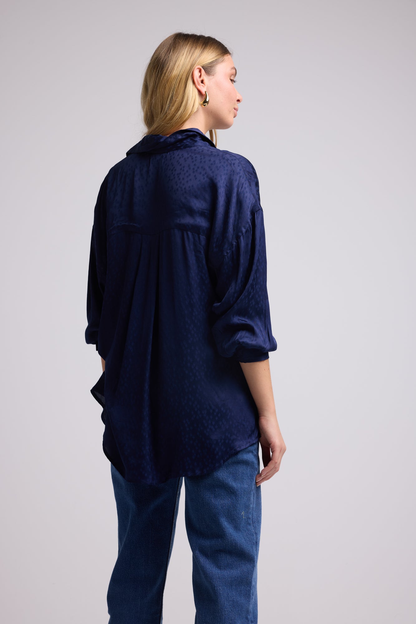 BLOUSE SAM NAVY
