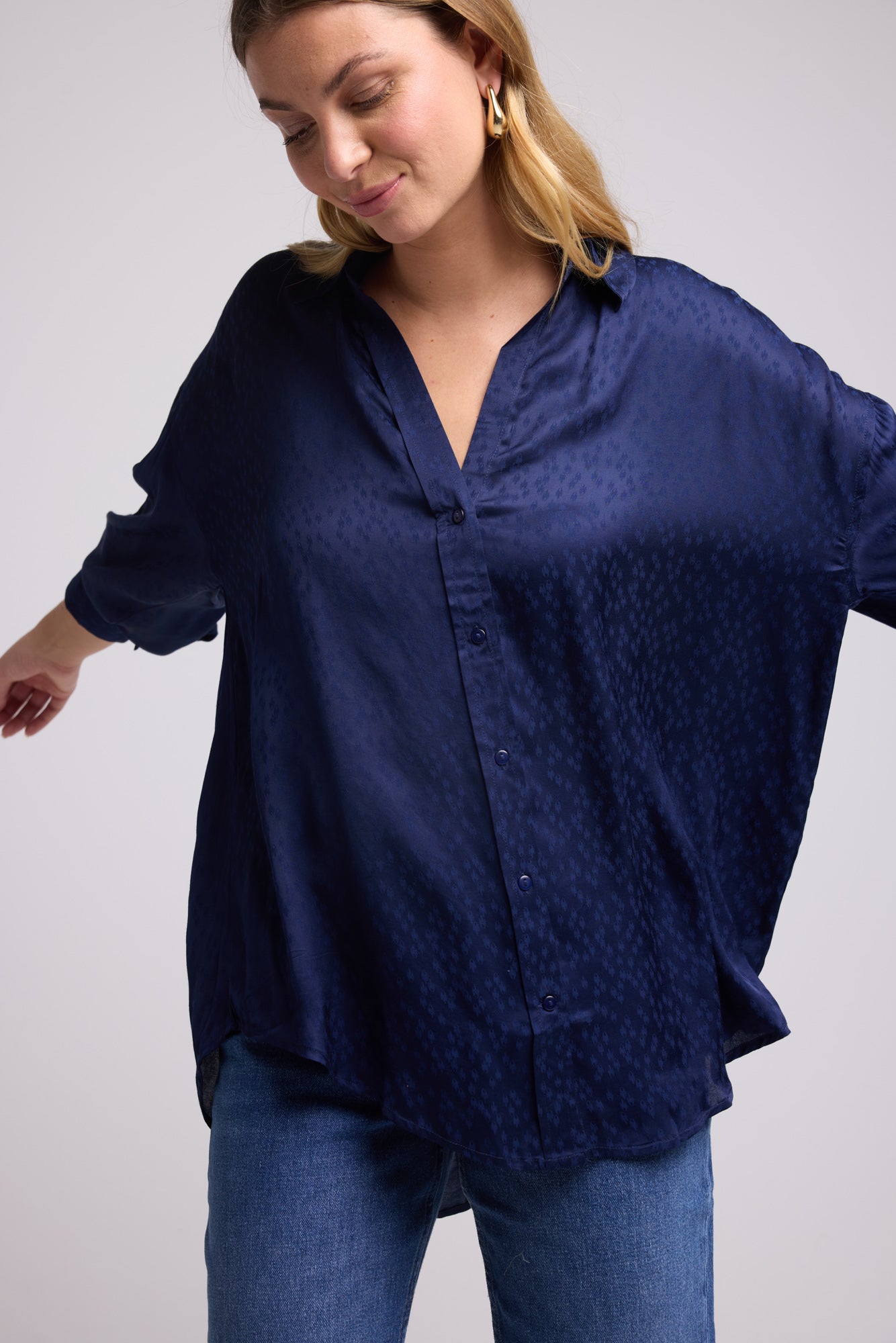 BLOUSE SAM NAVY