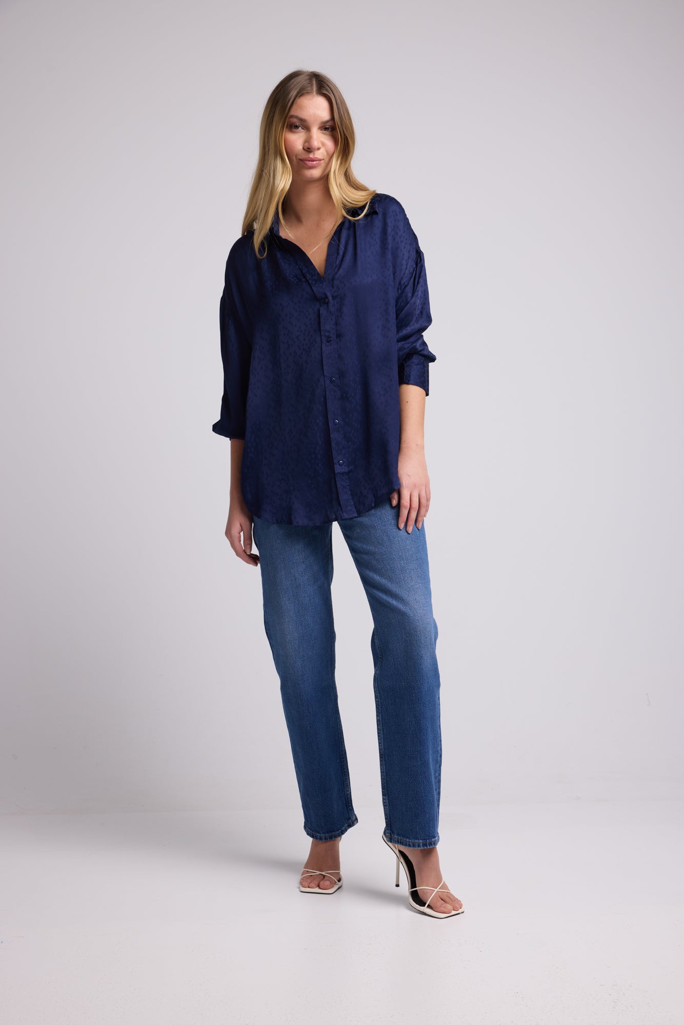 BLOUSE SAM NAVY
