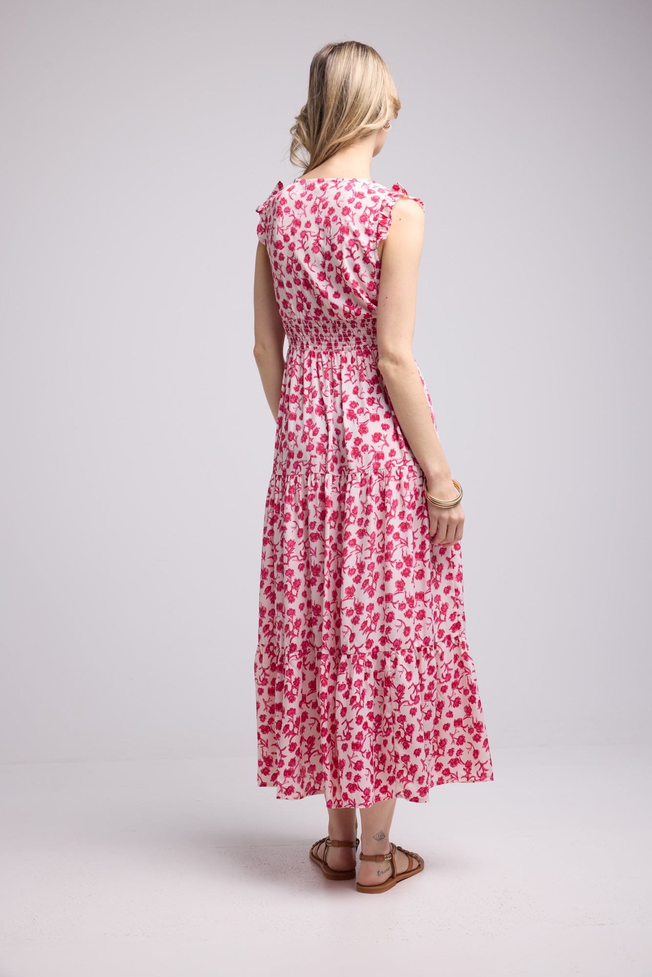 ROBE SANDY LONG CHERRY P5007