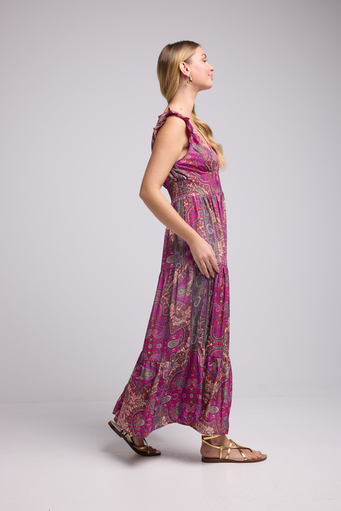 ROBE SANDY LONG PURPLE P3000