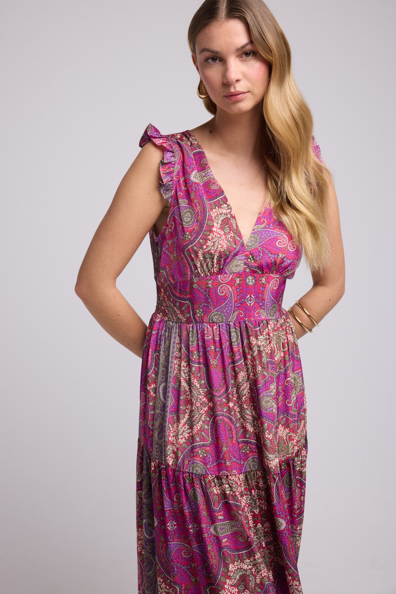 ROBE SANDY LONG PURPLE P3000