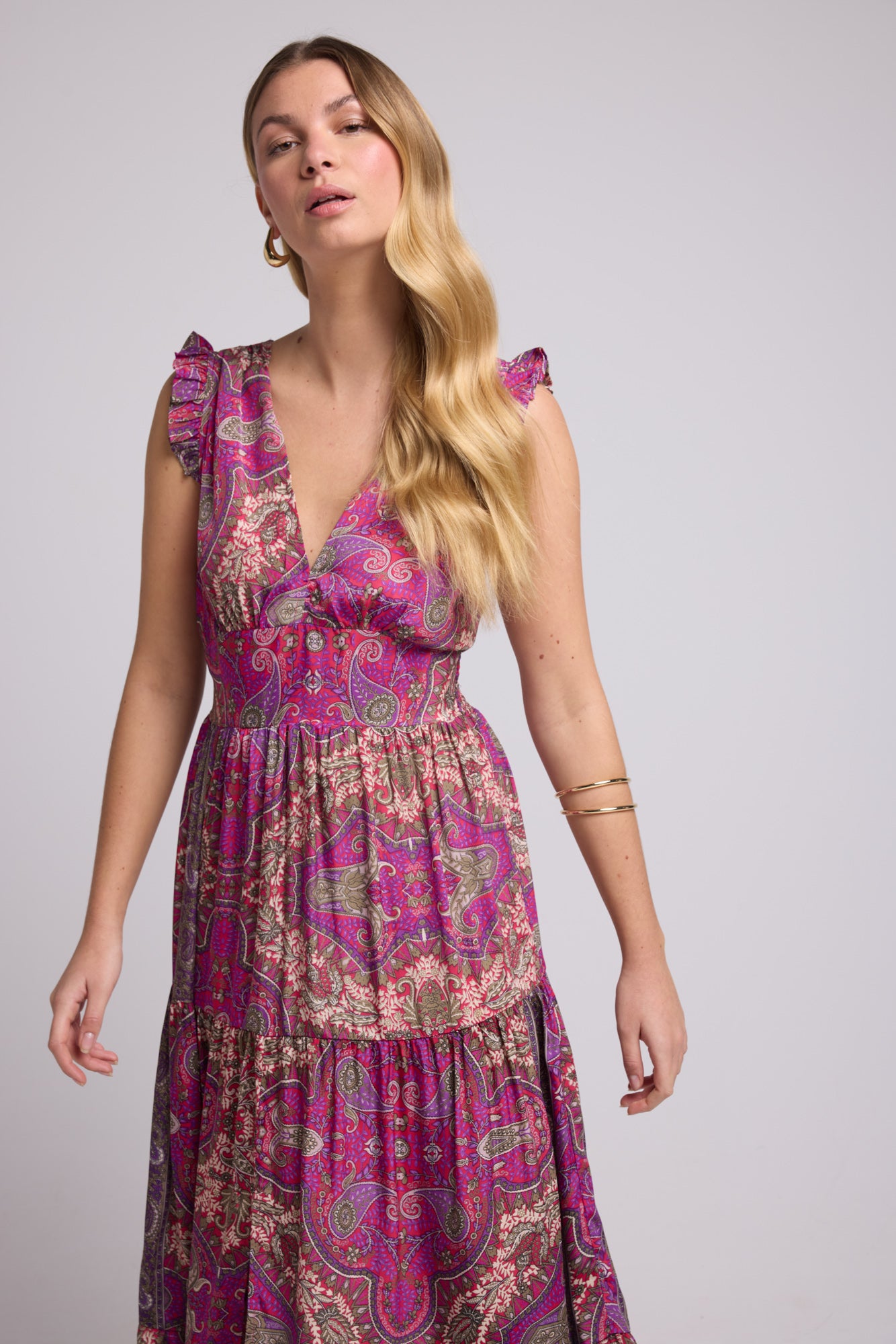 ROBE SANDY LONG PURPLE P3000