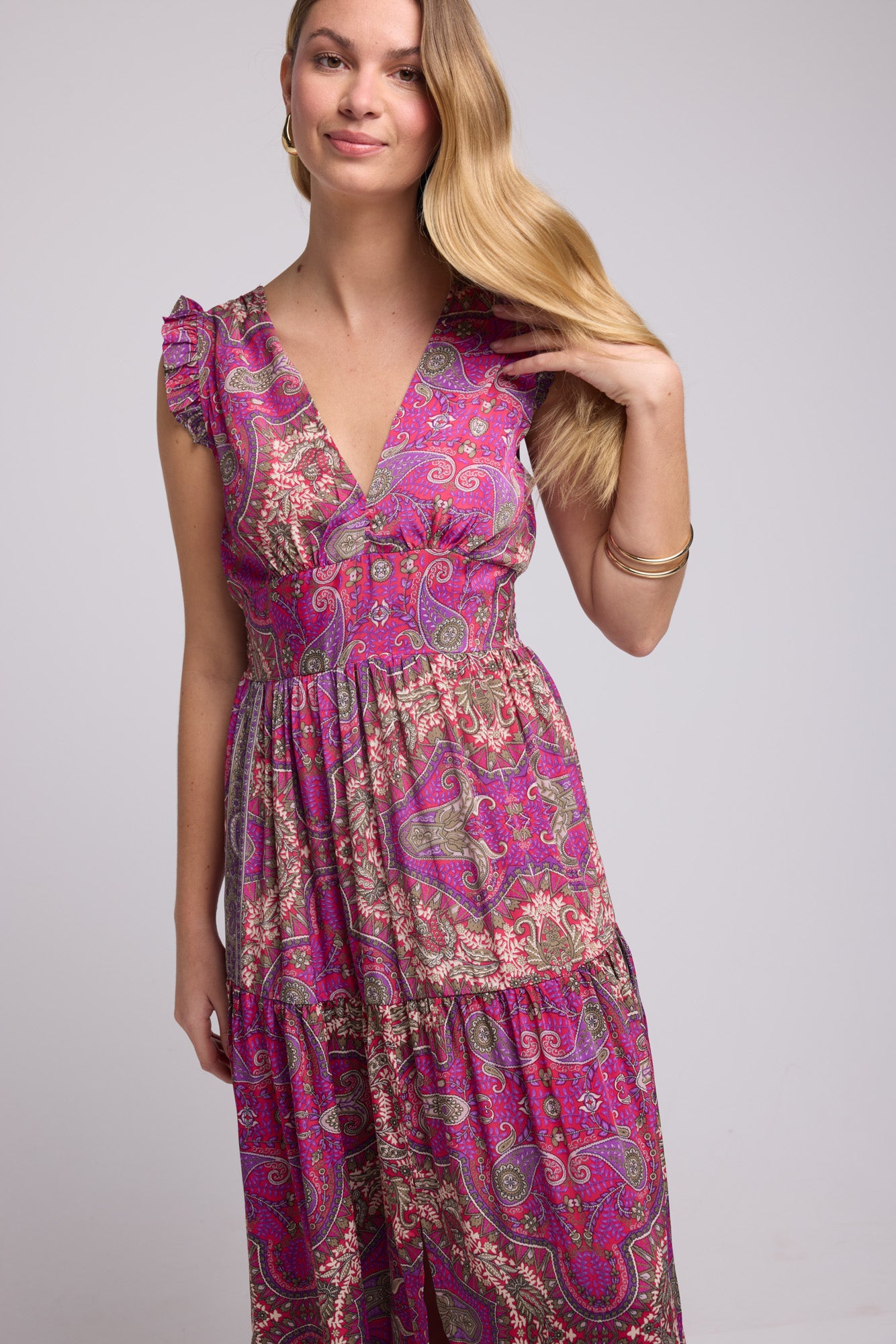ROBE SANDY LONG PURPLE P3000