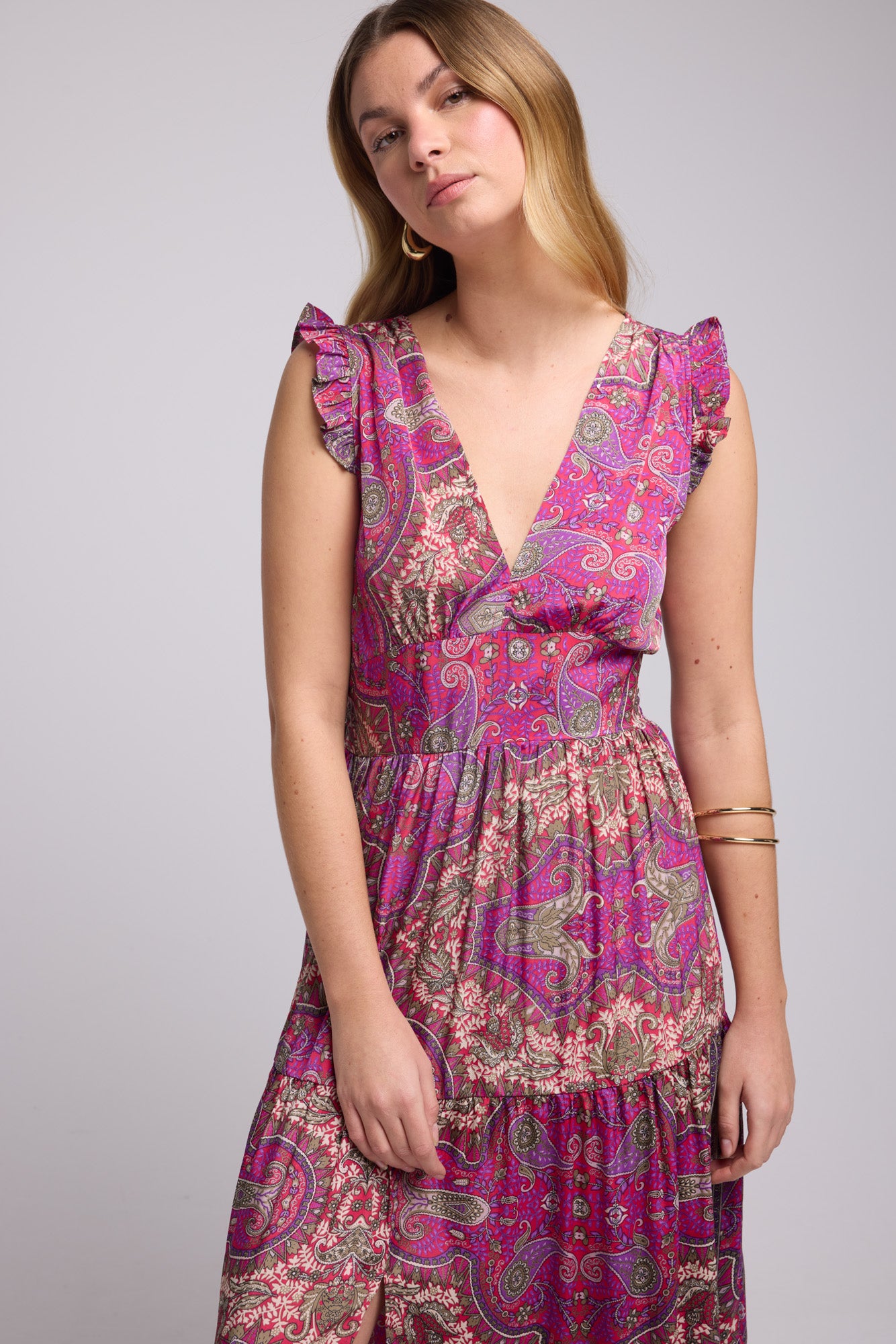 ROBE SANDY LONG PURPLE P3000
