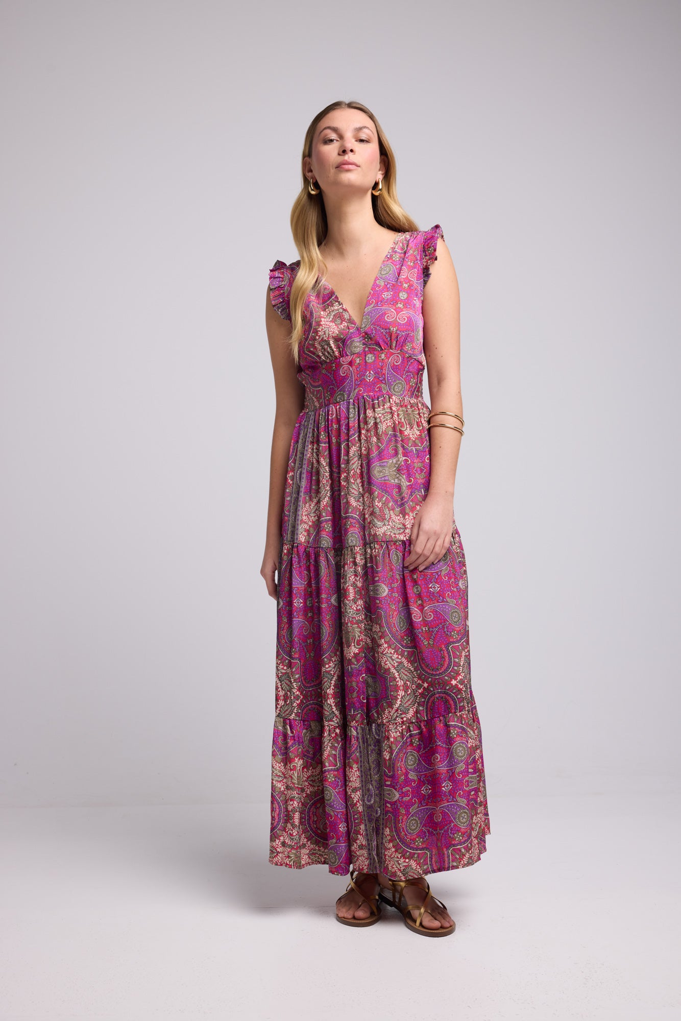 ROBE SANDY LONG PURPLE P3000