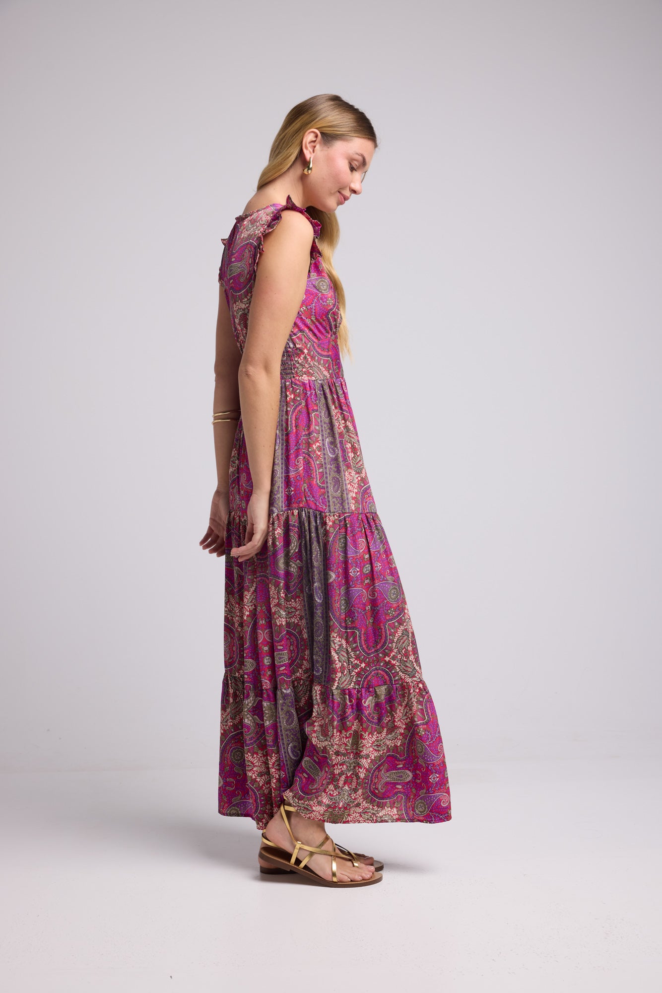 ROBE SANDY LONG PURPLE P3000