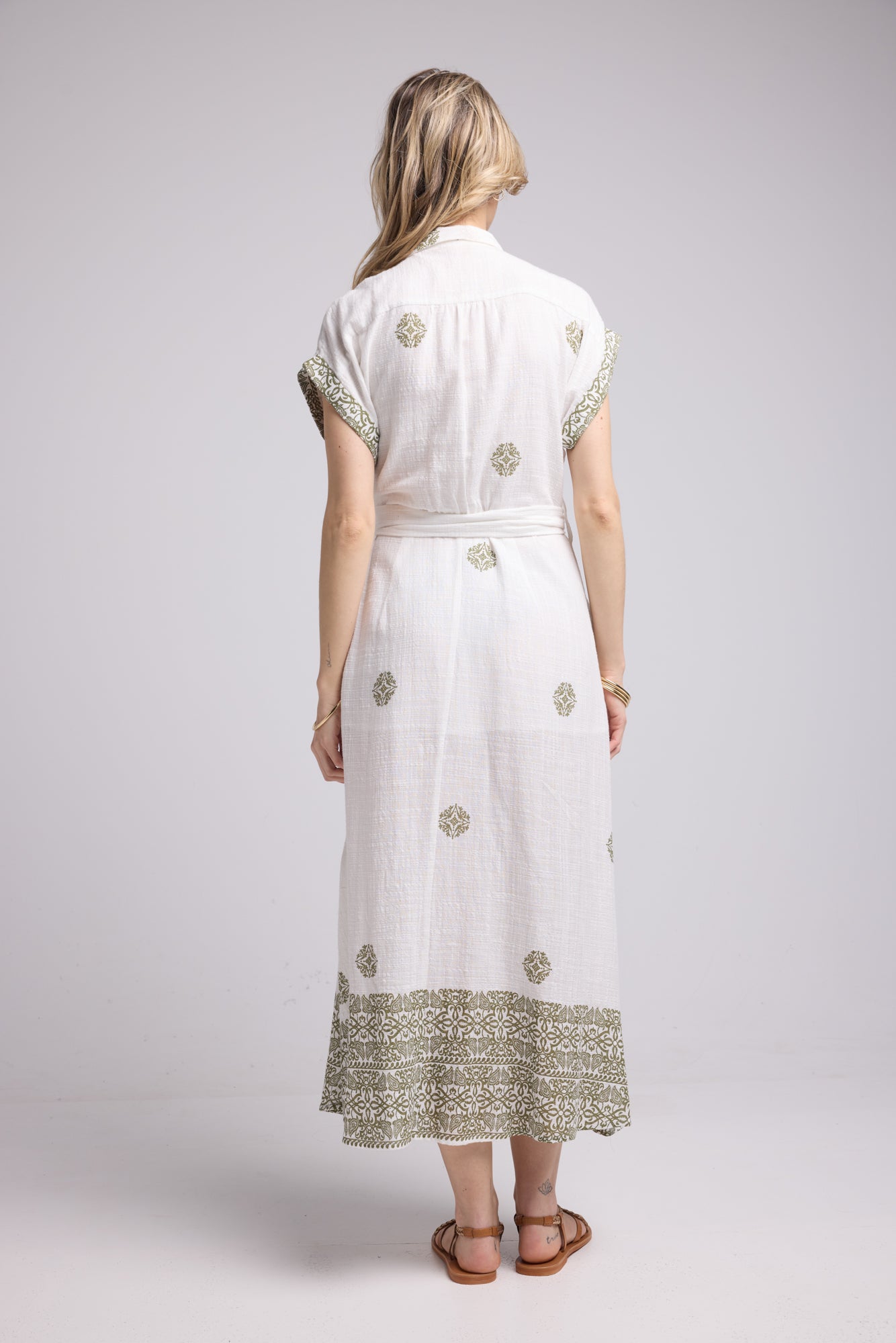 ROBE SHARON P19 KHAKI