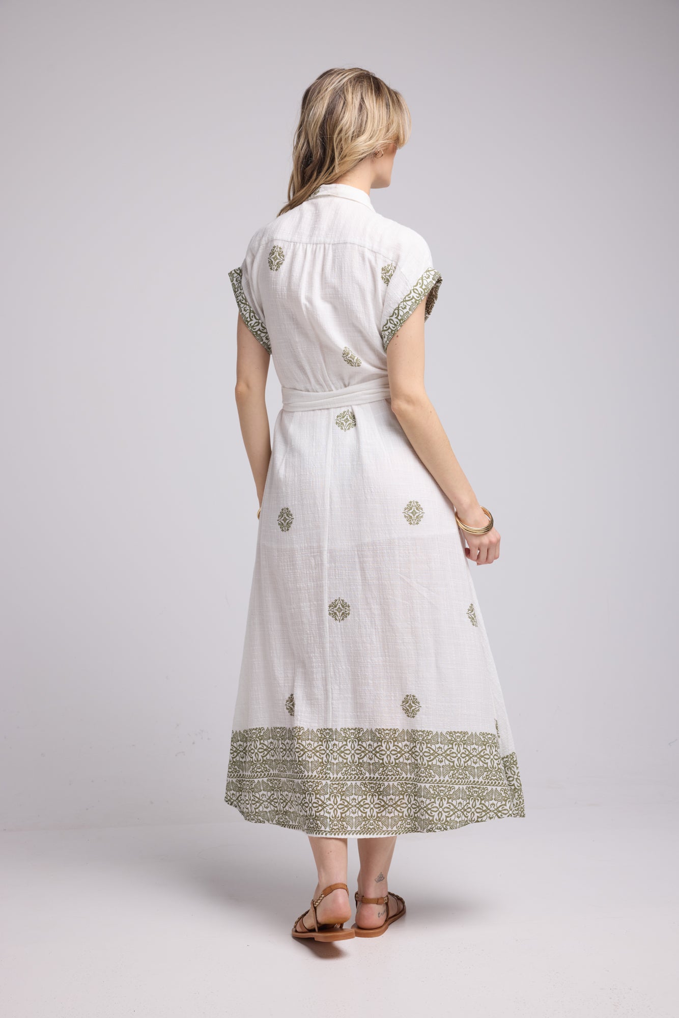 ROBE SHARON P19 KHAKI