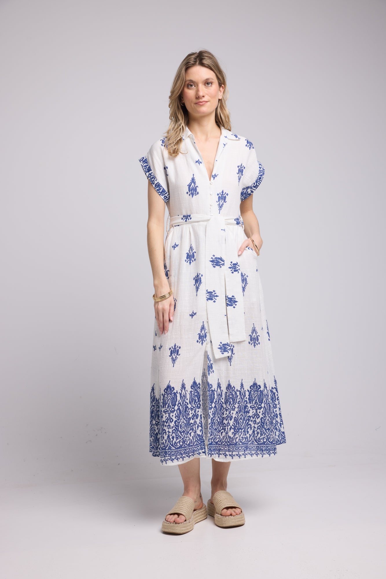 ROBE SHARON P20 NAVY