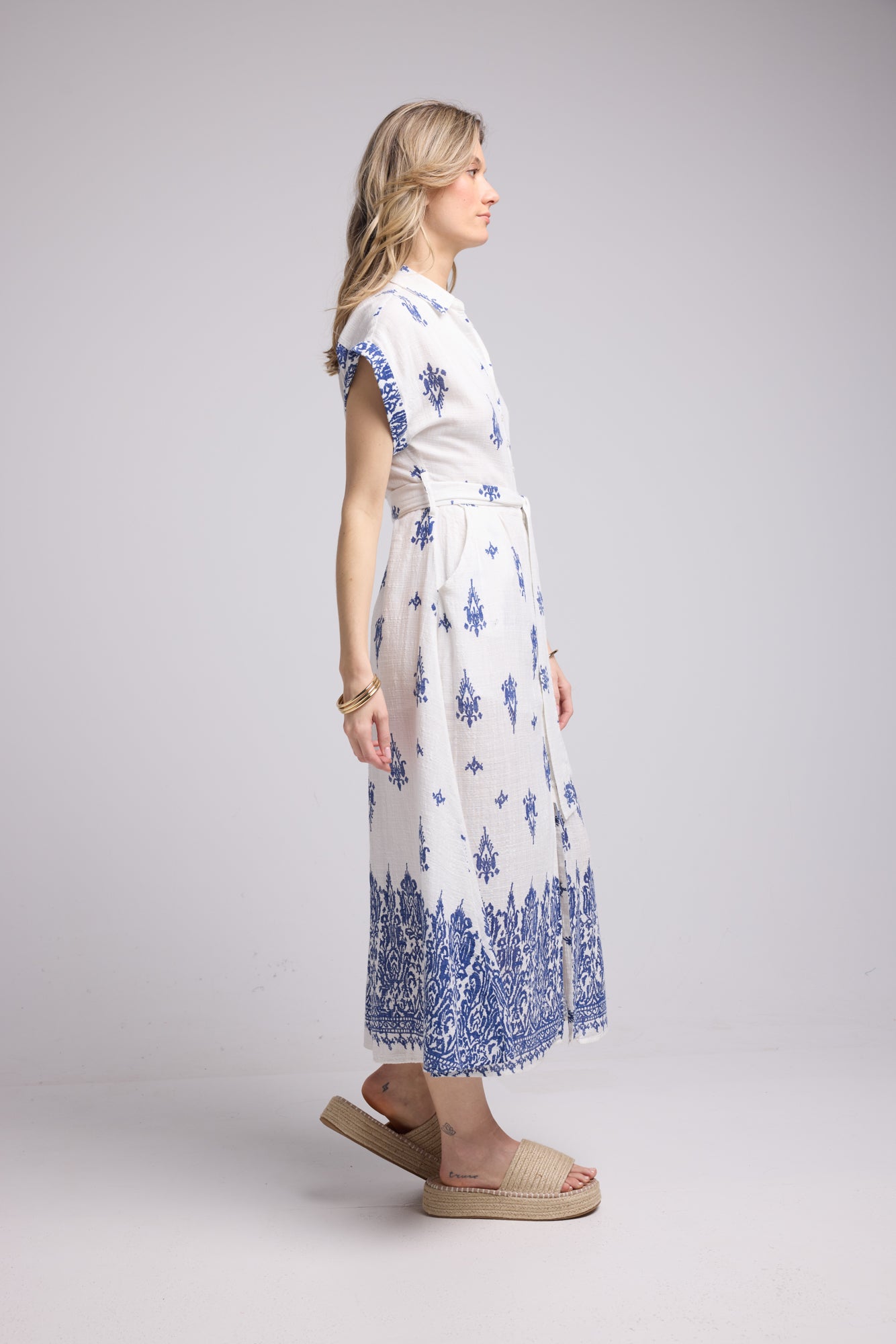 ROBE SHARON P20 NAVY
