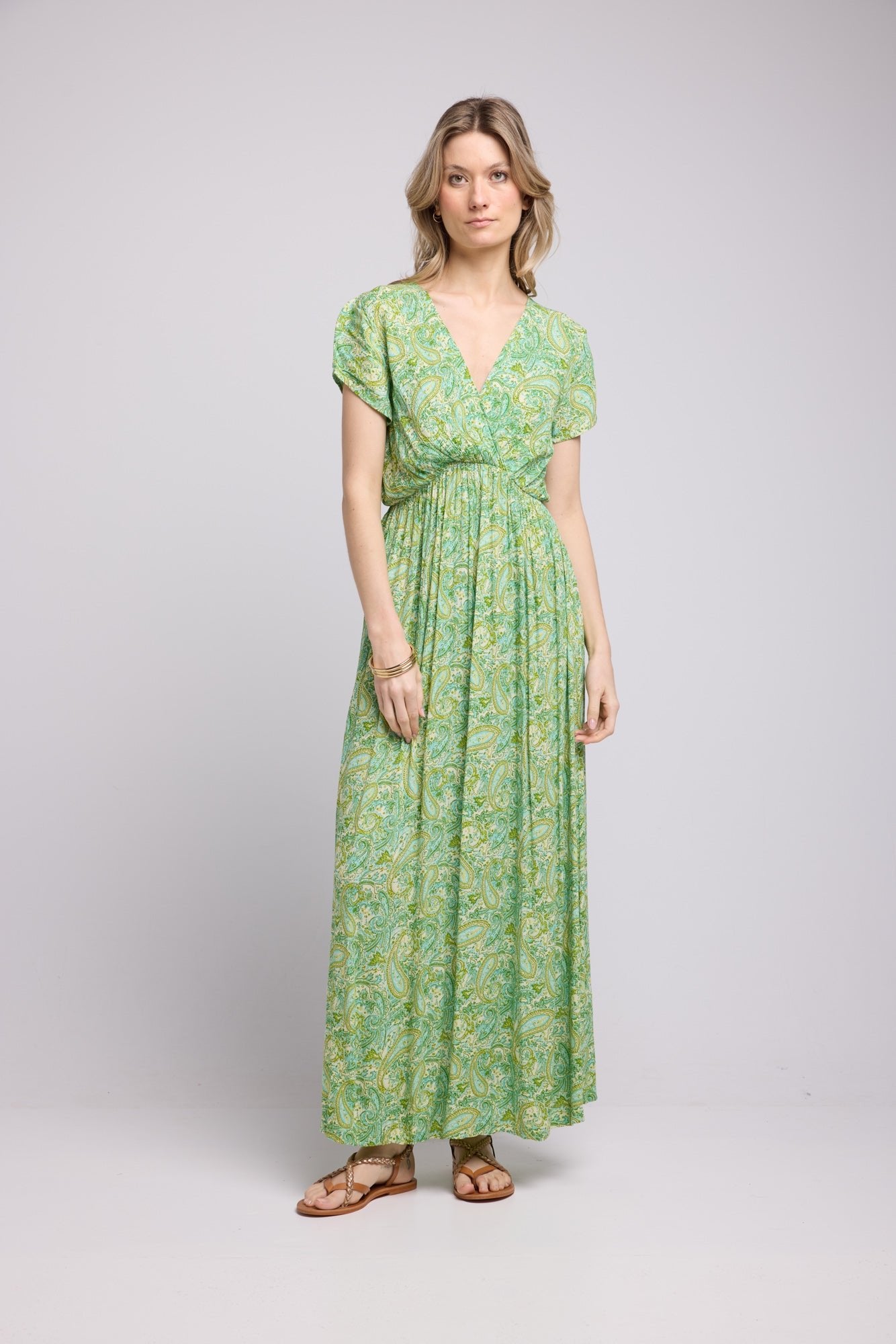 ROBE SICIA LONG/VERT