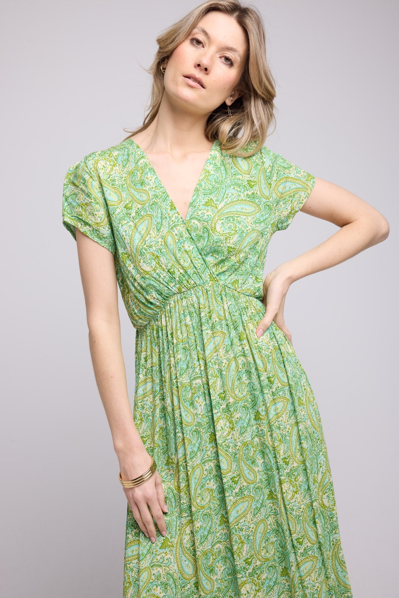 ROBE SICIA LONG/VERT