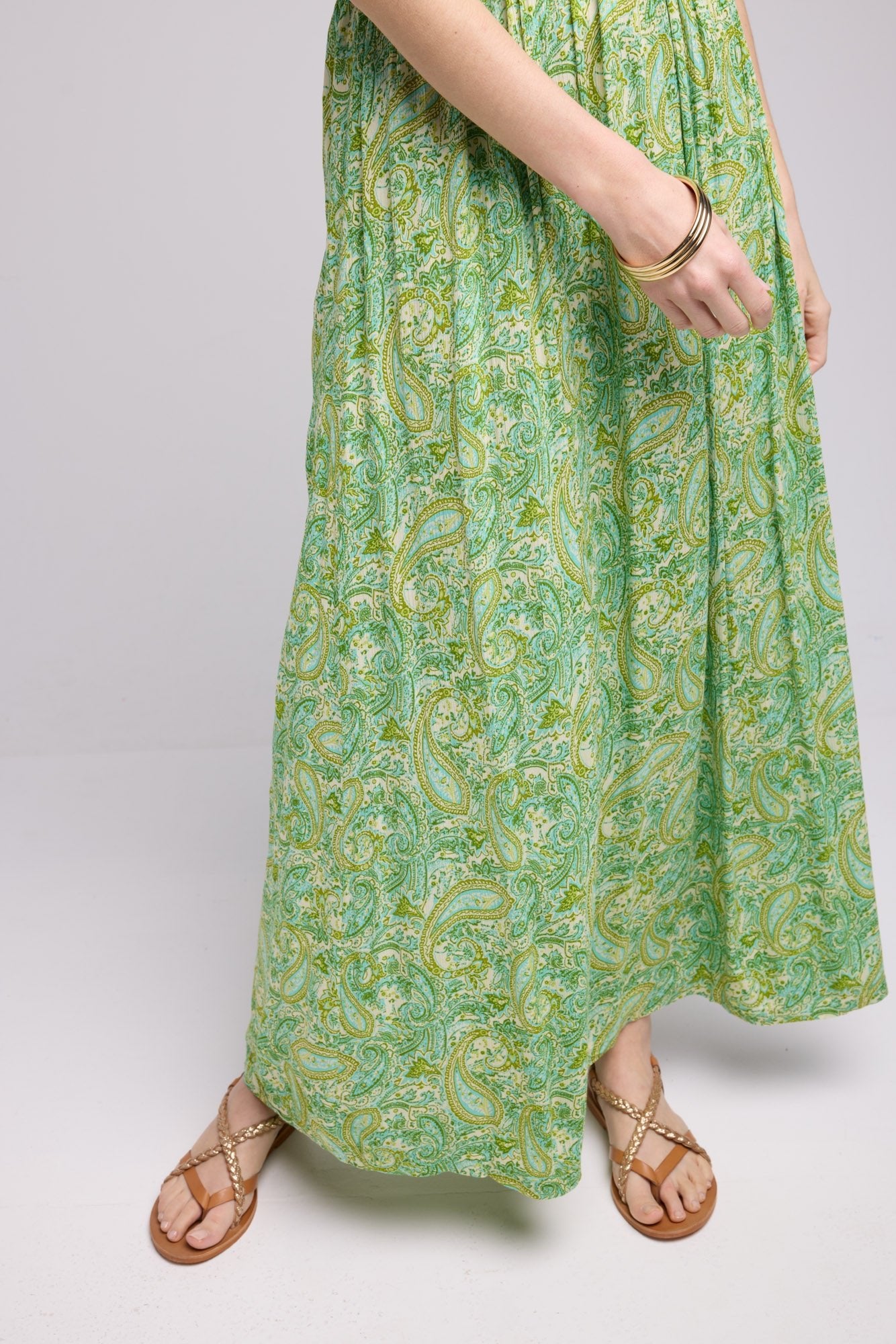 ROBE SICIA LONG/VERT