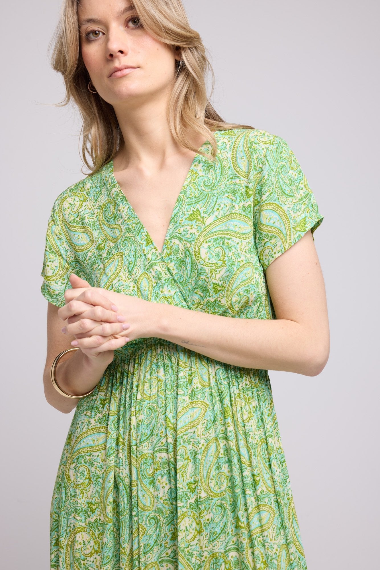 ROBE SICIA LONG/VERT
