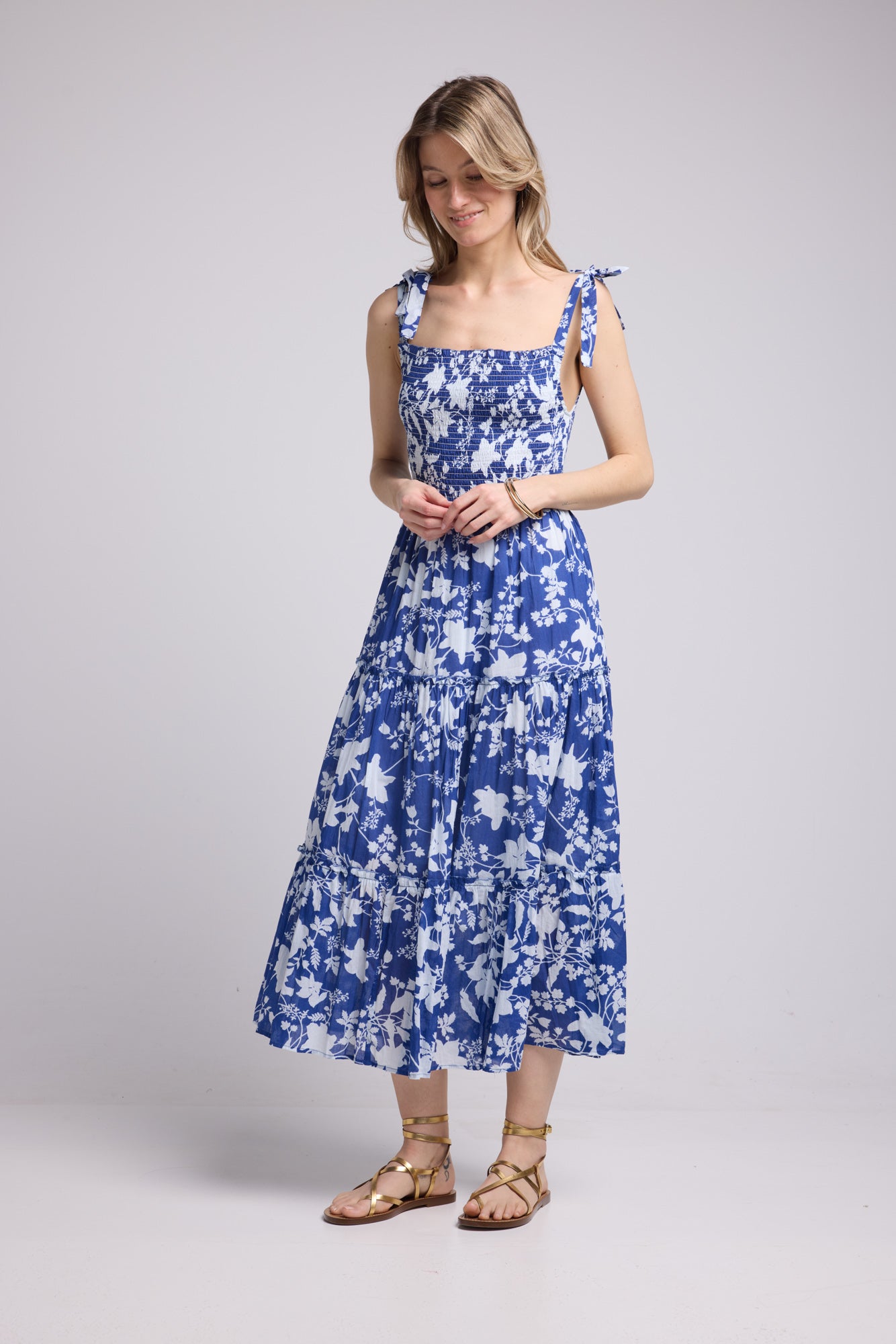 SMOKY DRESS 2008 BLUE