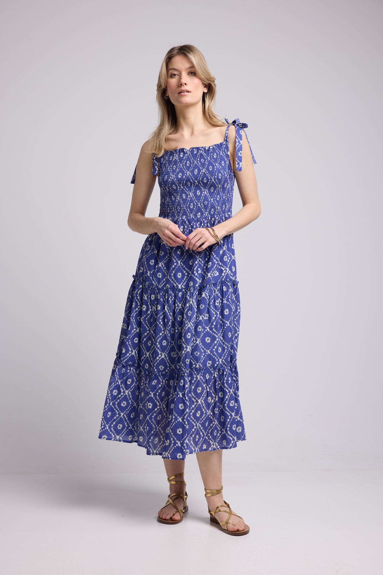 ROBE SMOKY/P2016 BLUE