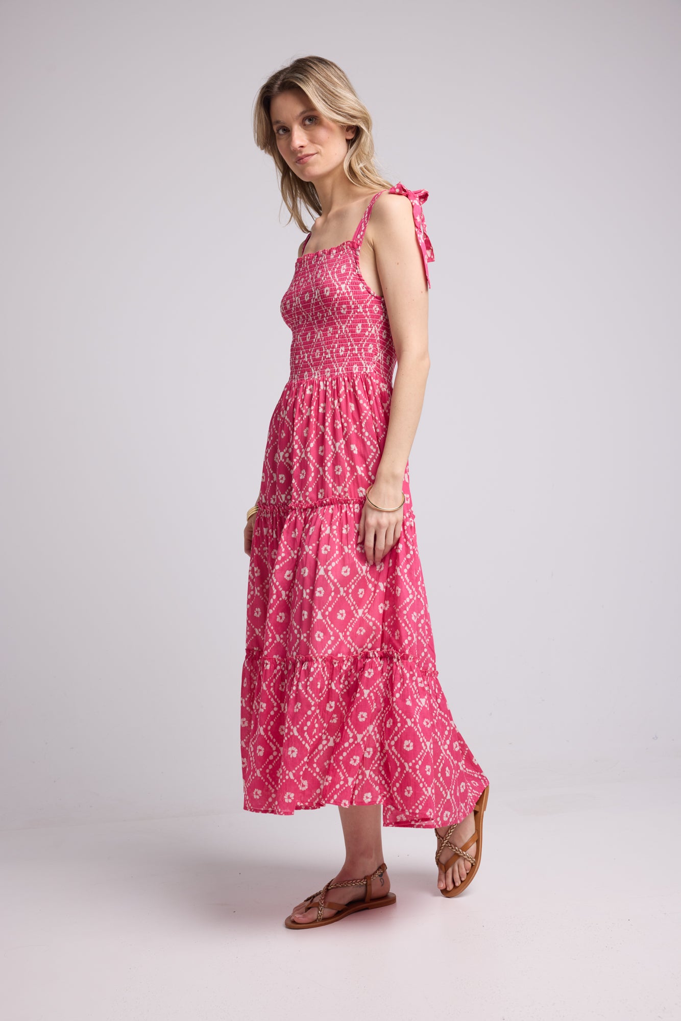 ROBE SMOKY/P2016 FUSHIA