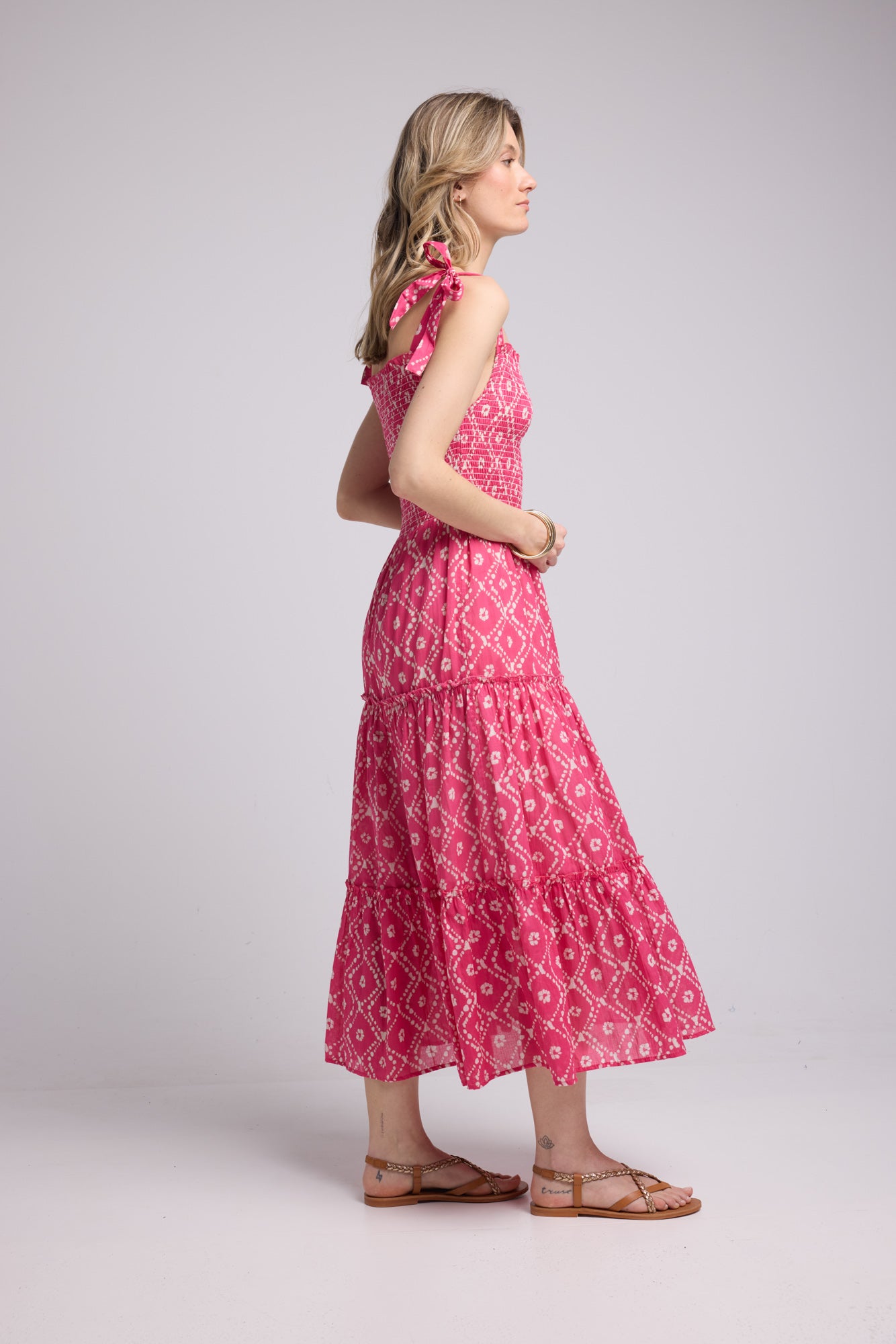ROBE SMOKY/P2016 FUSHIA