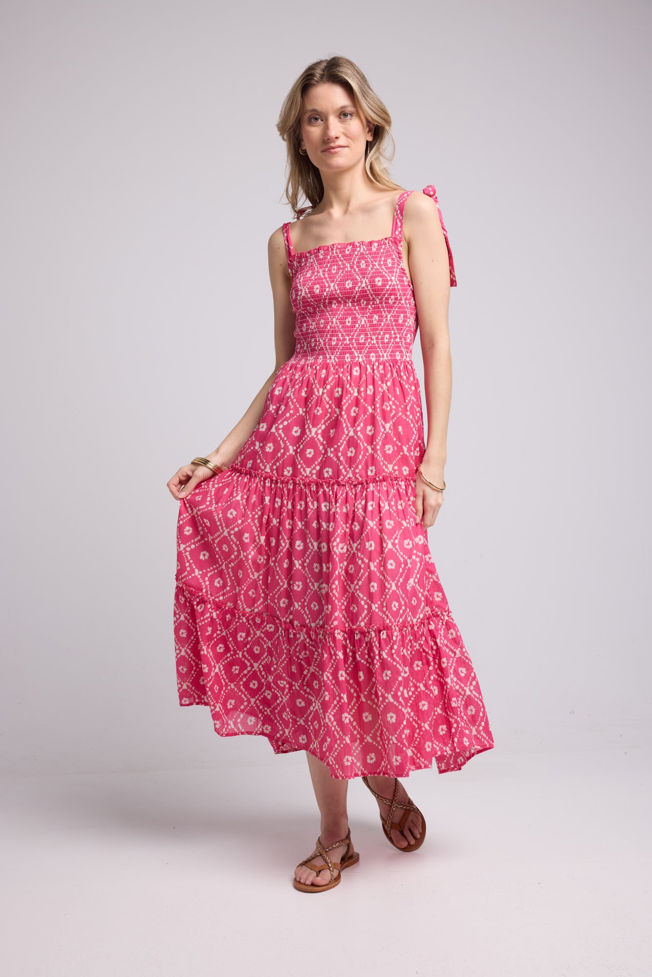 ROBE SMOKY/P2016 FUSHIA