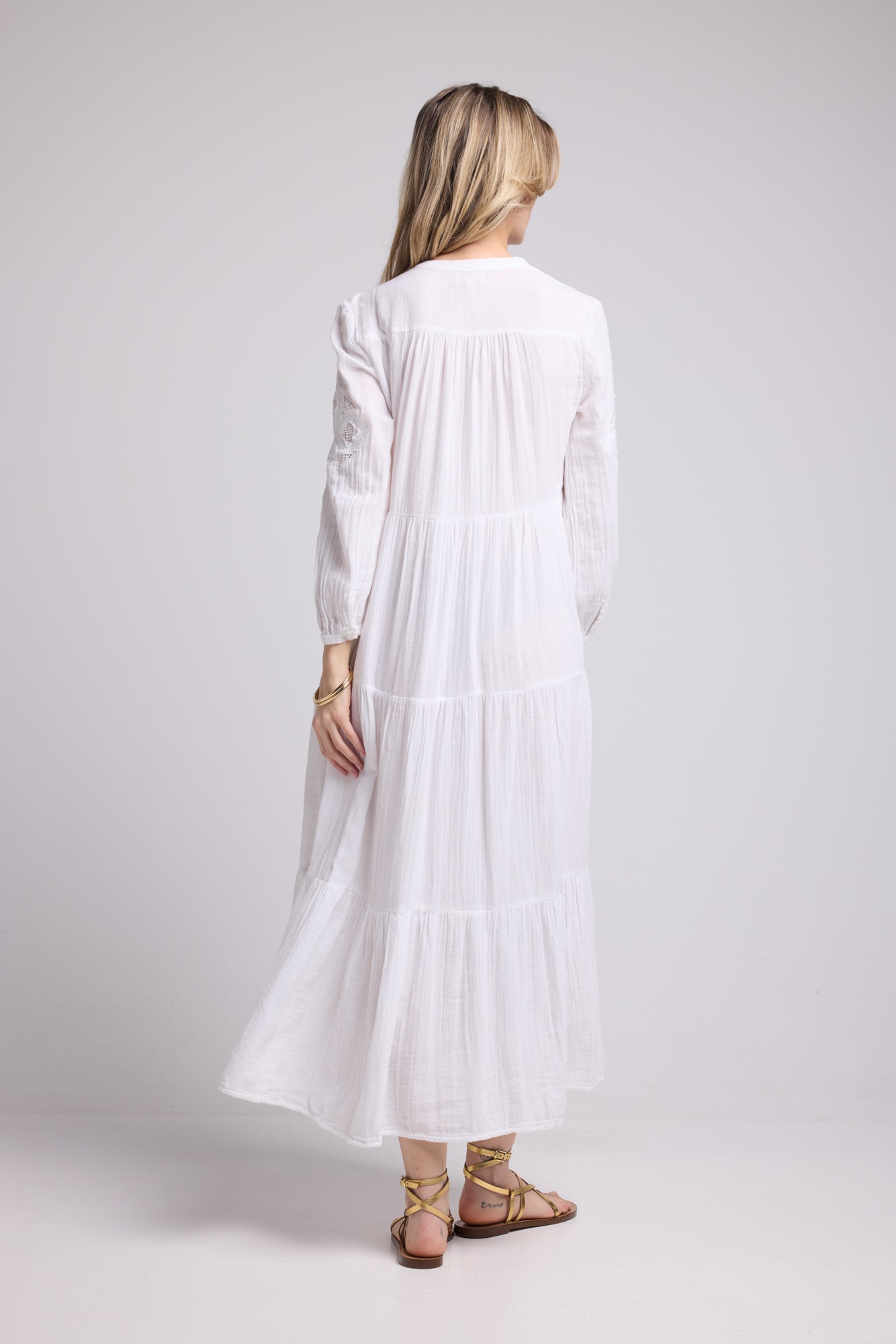 ROBE TEA/BLANC